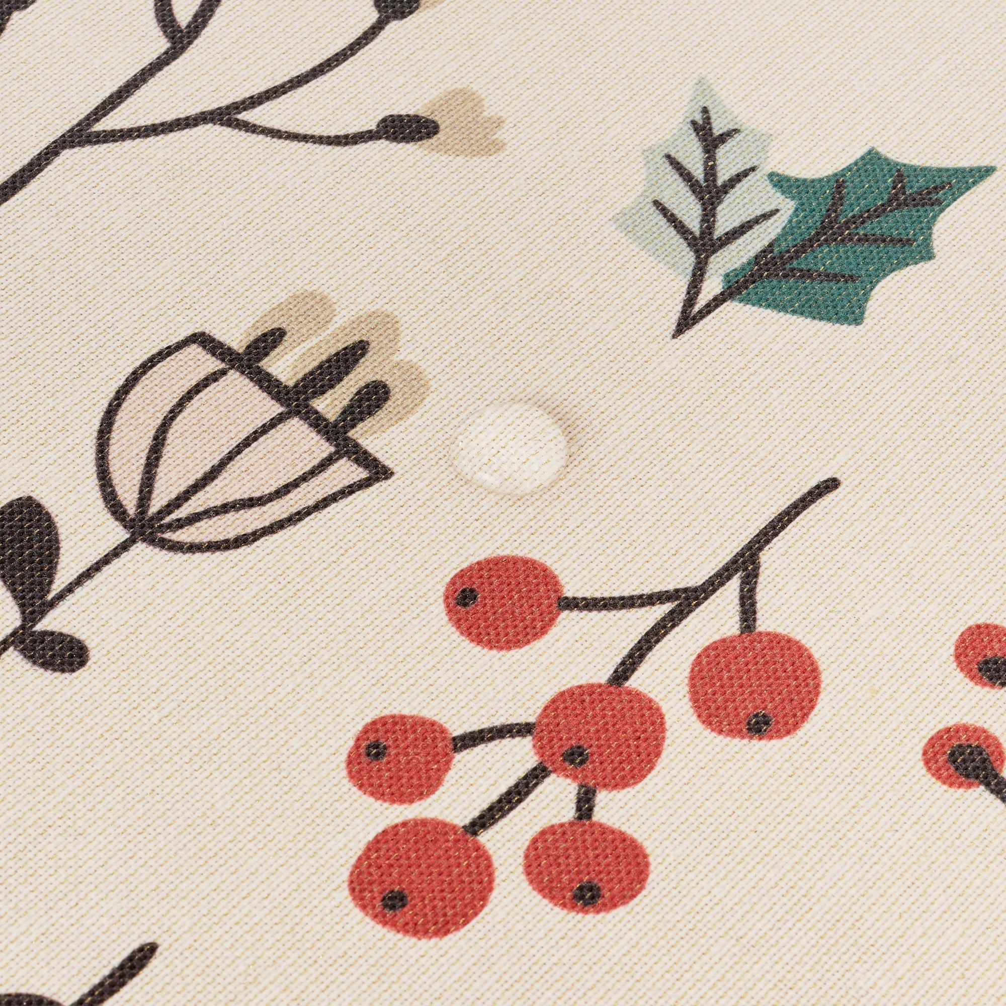 Nappe Joyeux Noël 44 Lurex