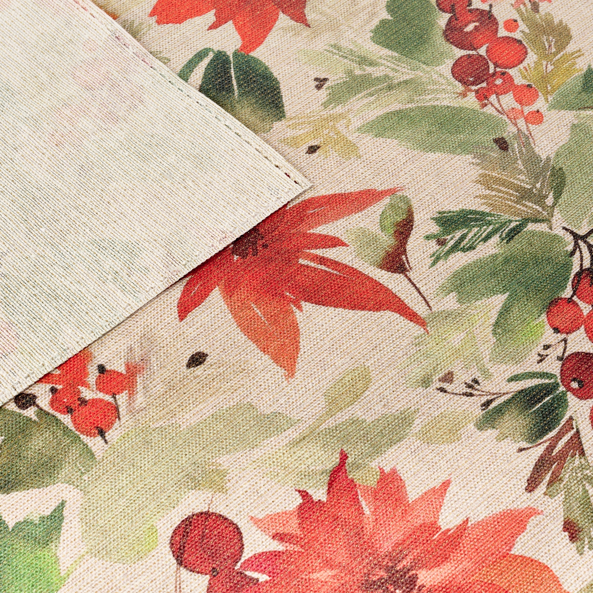 Nappe Joyeux Noël 48 Lurex