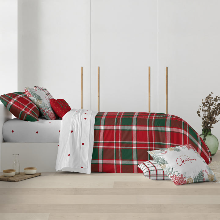 Housse de couette à clics réversibles Lapland Velvet 16