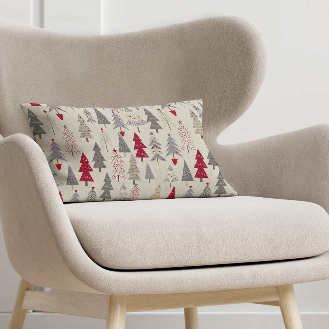 Housse de coussin velours Joyeux Noël 31 30x50 cm