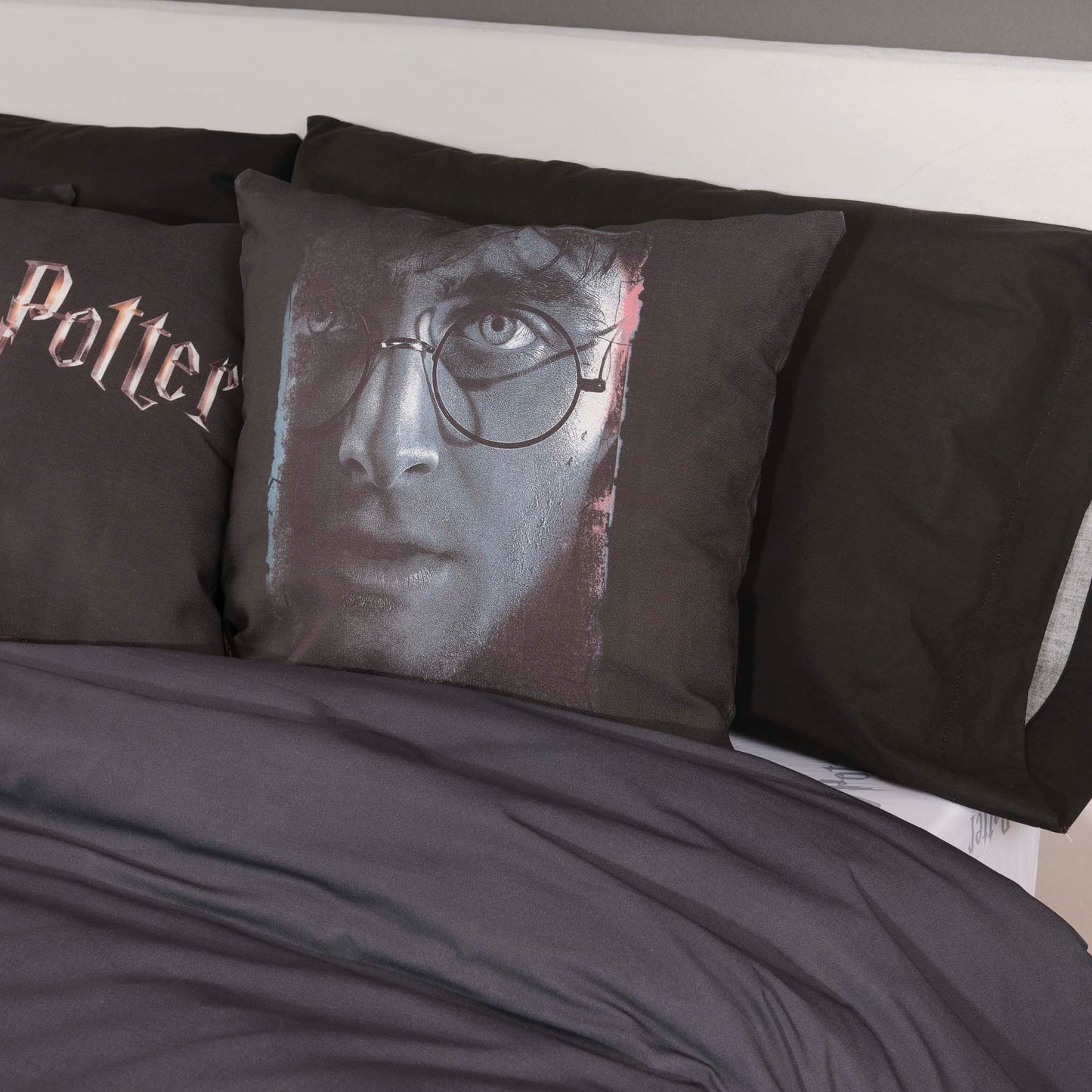 Housse de coussin gris Harry Potter A 50X50 cm Harry Potter