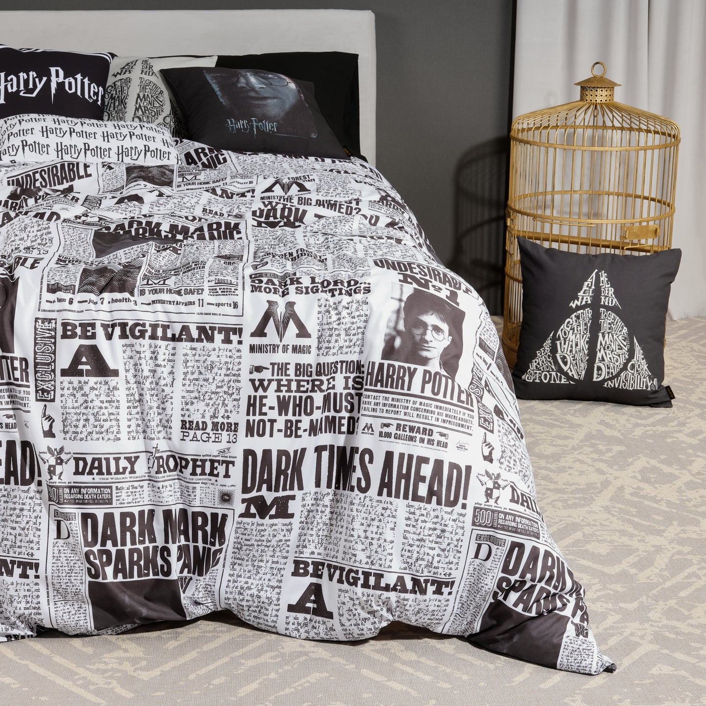 Housse de couette en microsatin Harry Potter Dark Times