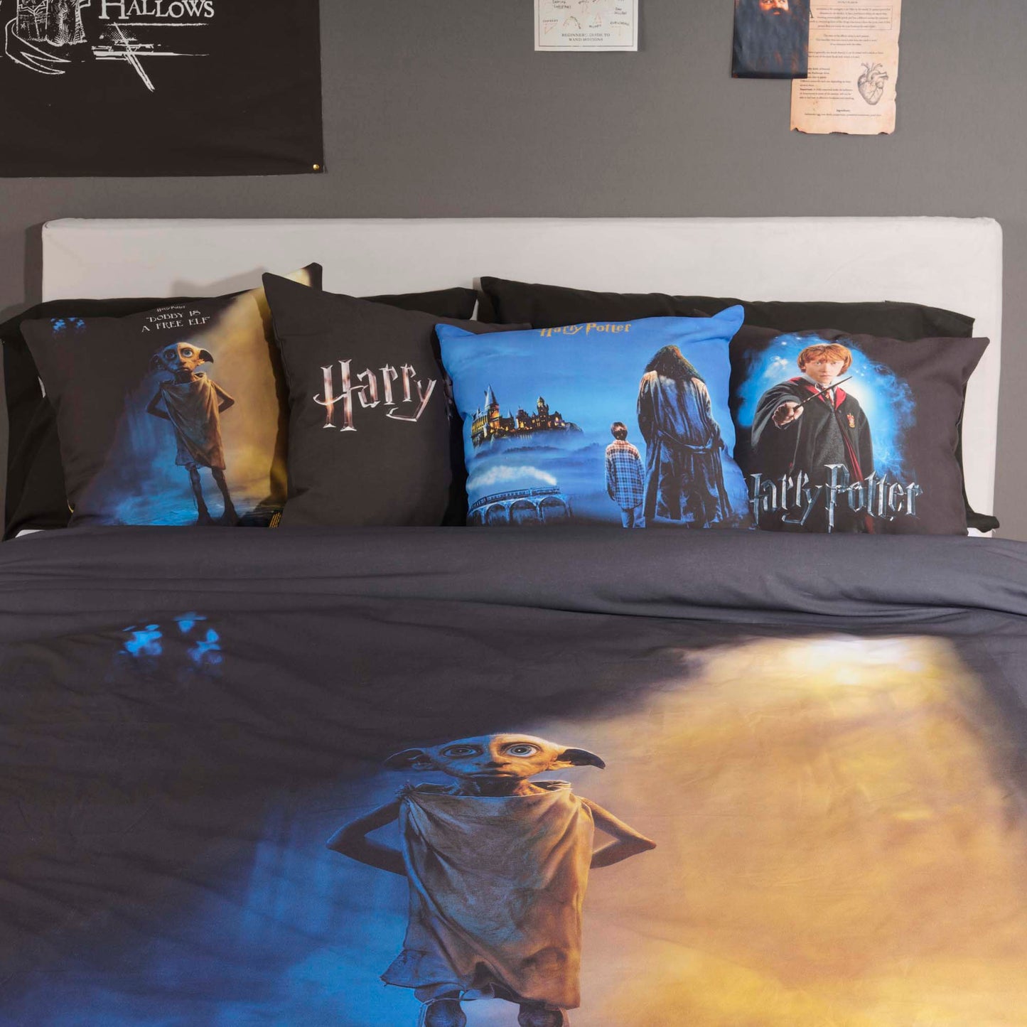 Housse de couette Dobby en microsatin Harry Potter