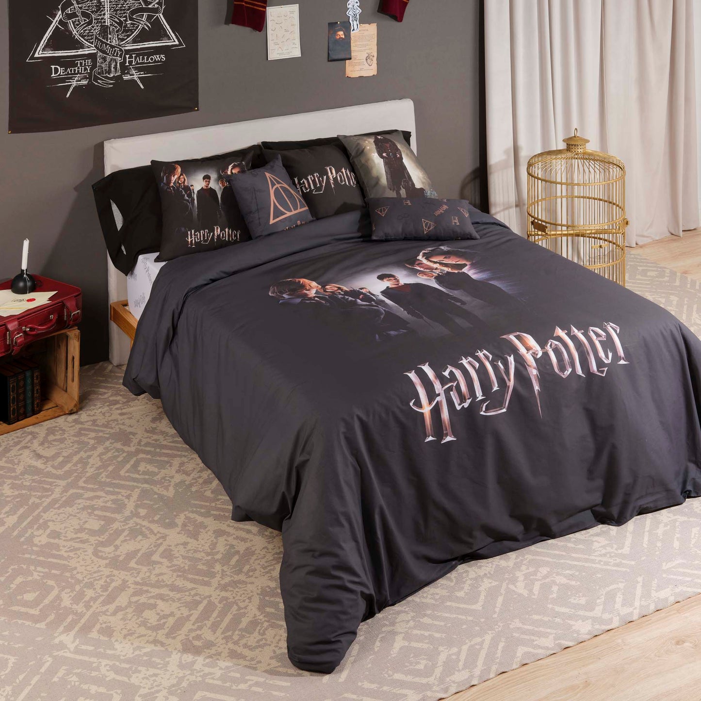 Housse de couette Harry Potter en microsatin L'Armée de Dumbledore