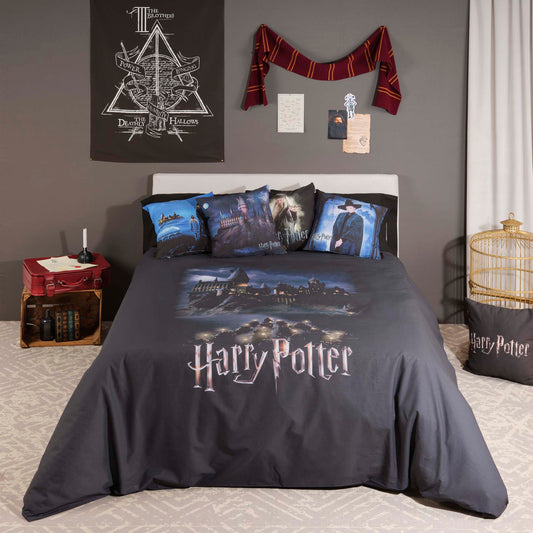 Housse de couette Harry Potter microsatin Aller à Poudlard