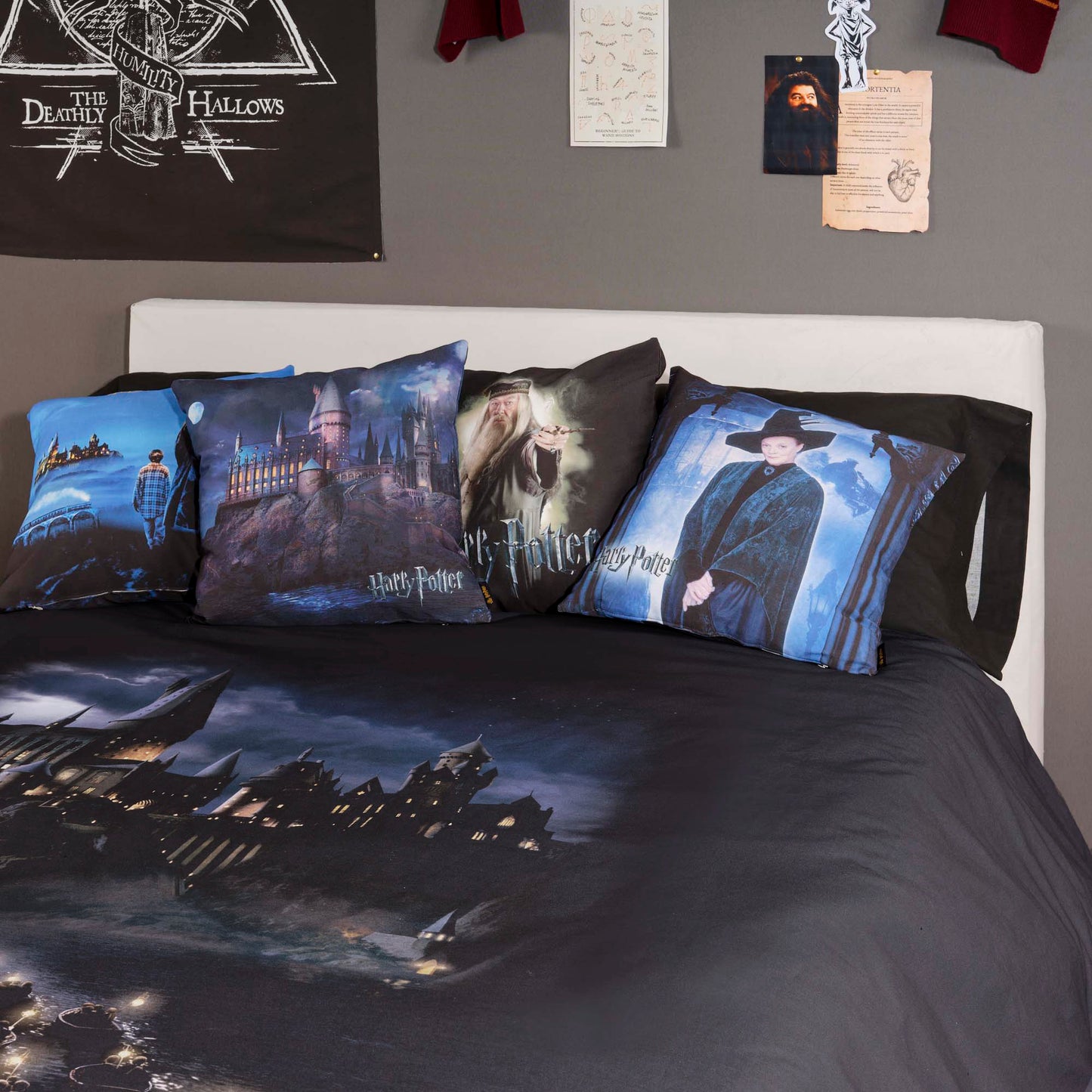 Housse de couette Harry Potter microsatin Aller à Poudlard