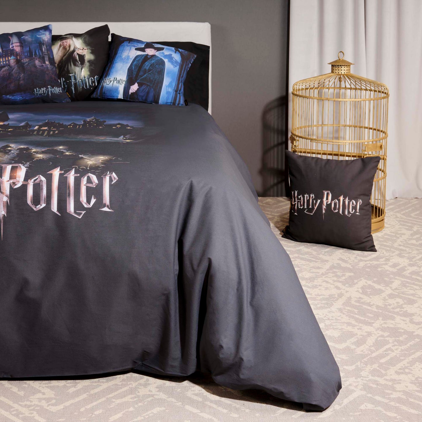 Housse de couette Harry Potter microsatin Aller à Poudlard