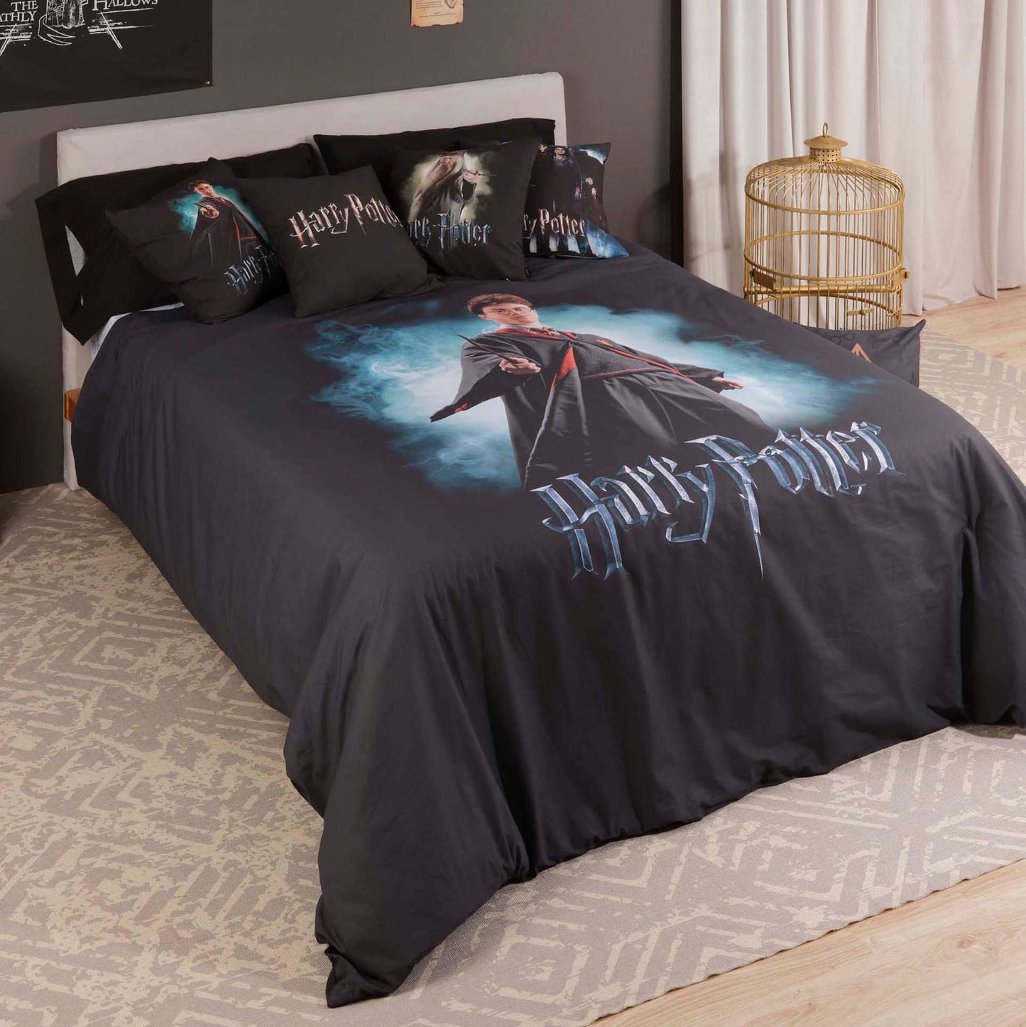 Housse de couette en microsatin Harry Potter