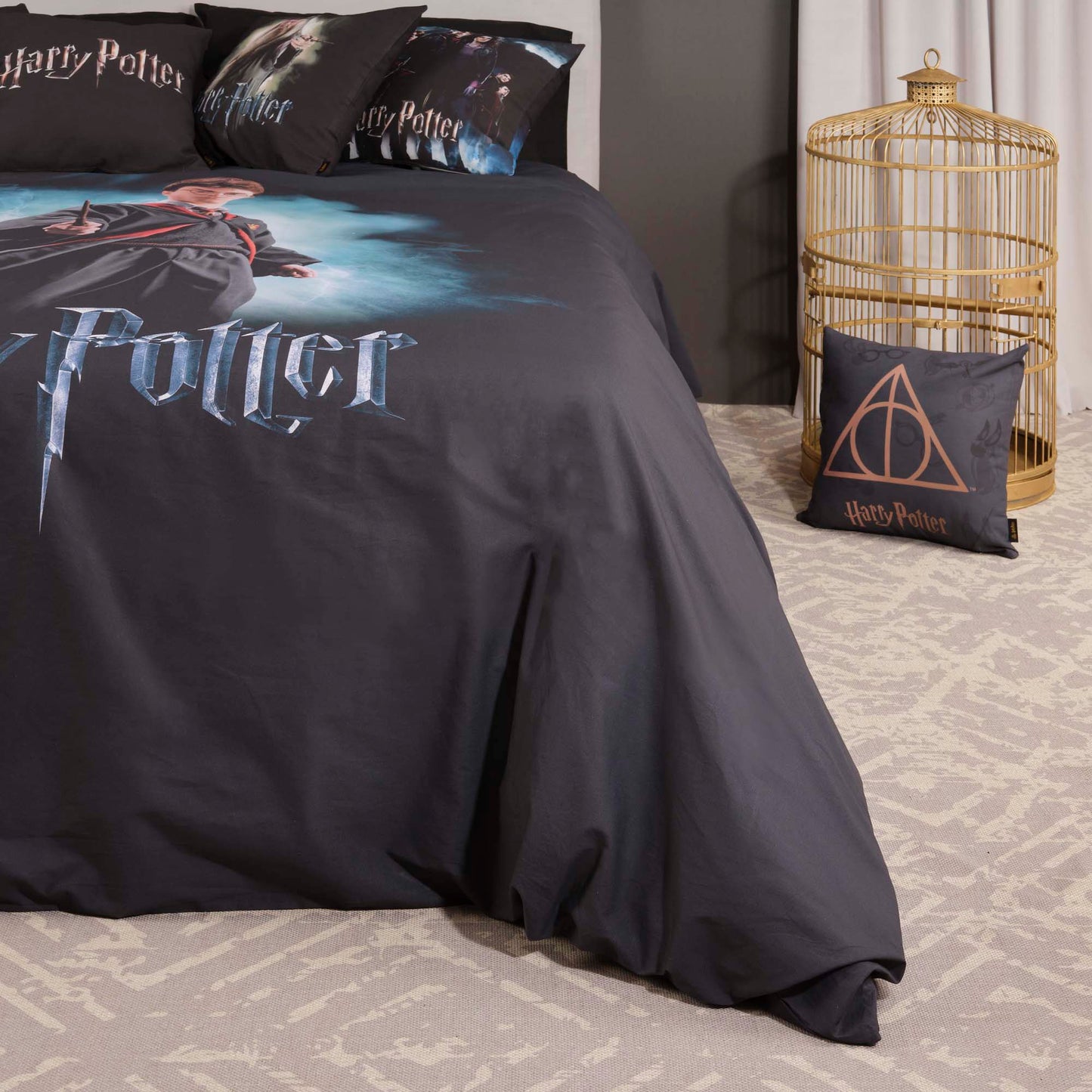 Housse de couette en microsatin Harry Potter