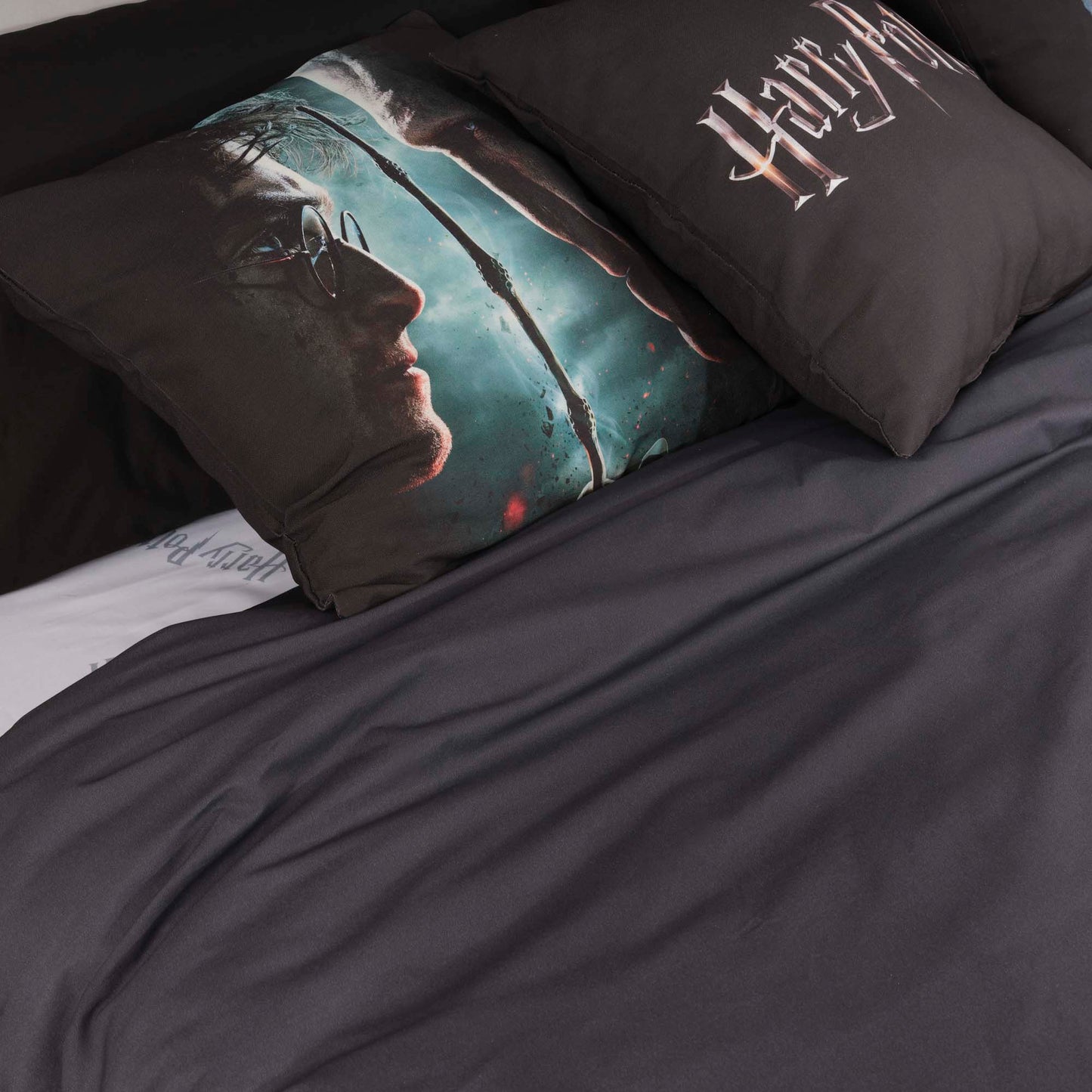 Housse de couette en microsatin Harry Potter VS Voldemort