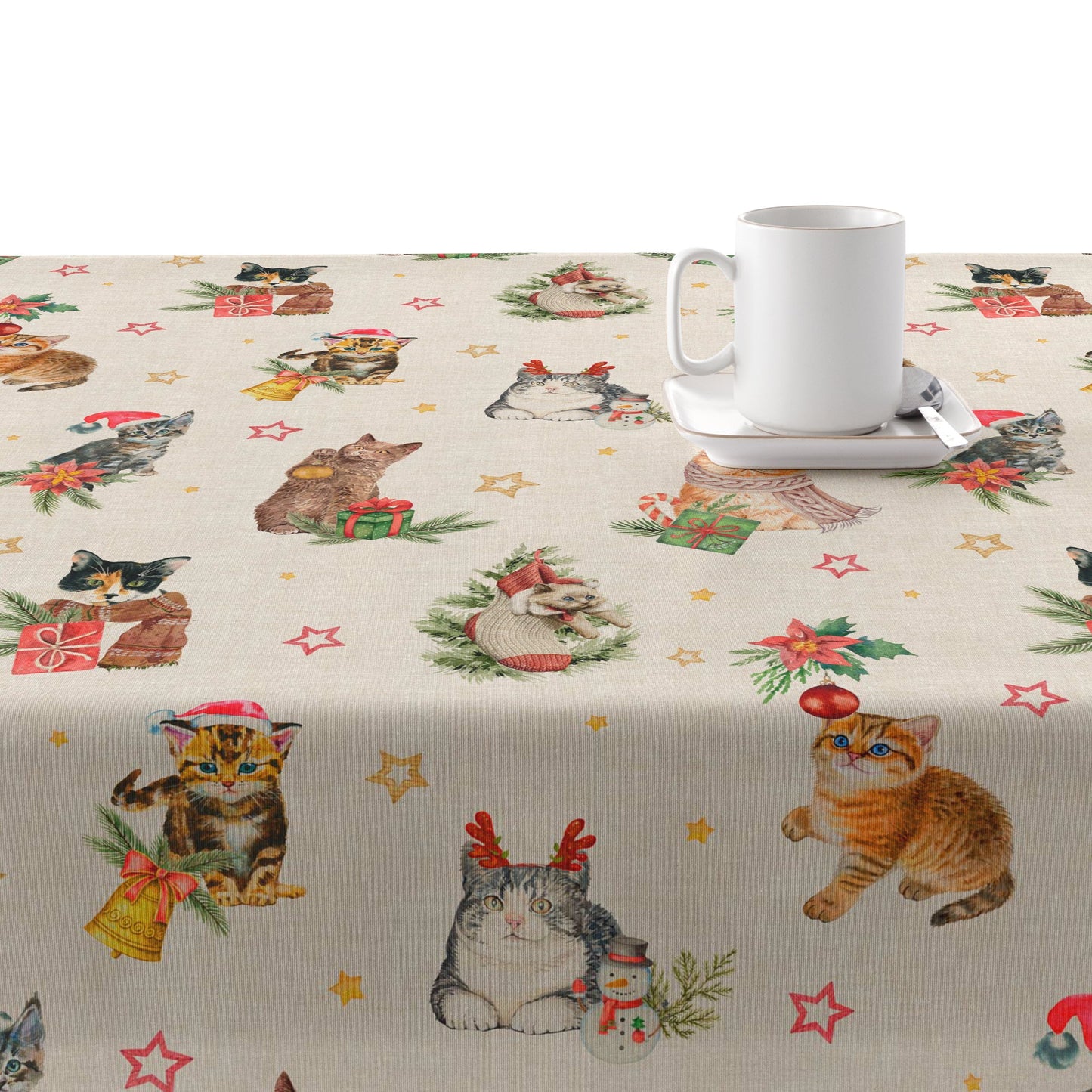 BL Christmas 30 stain-resistant tablecloth