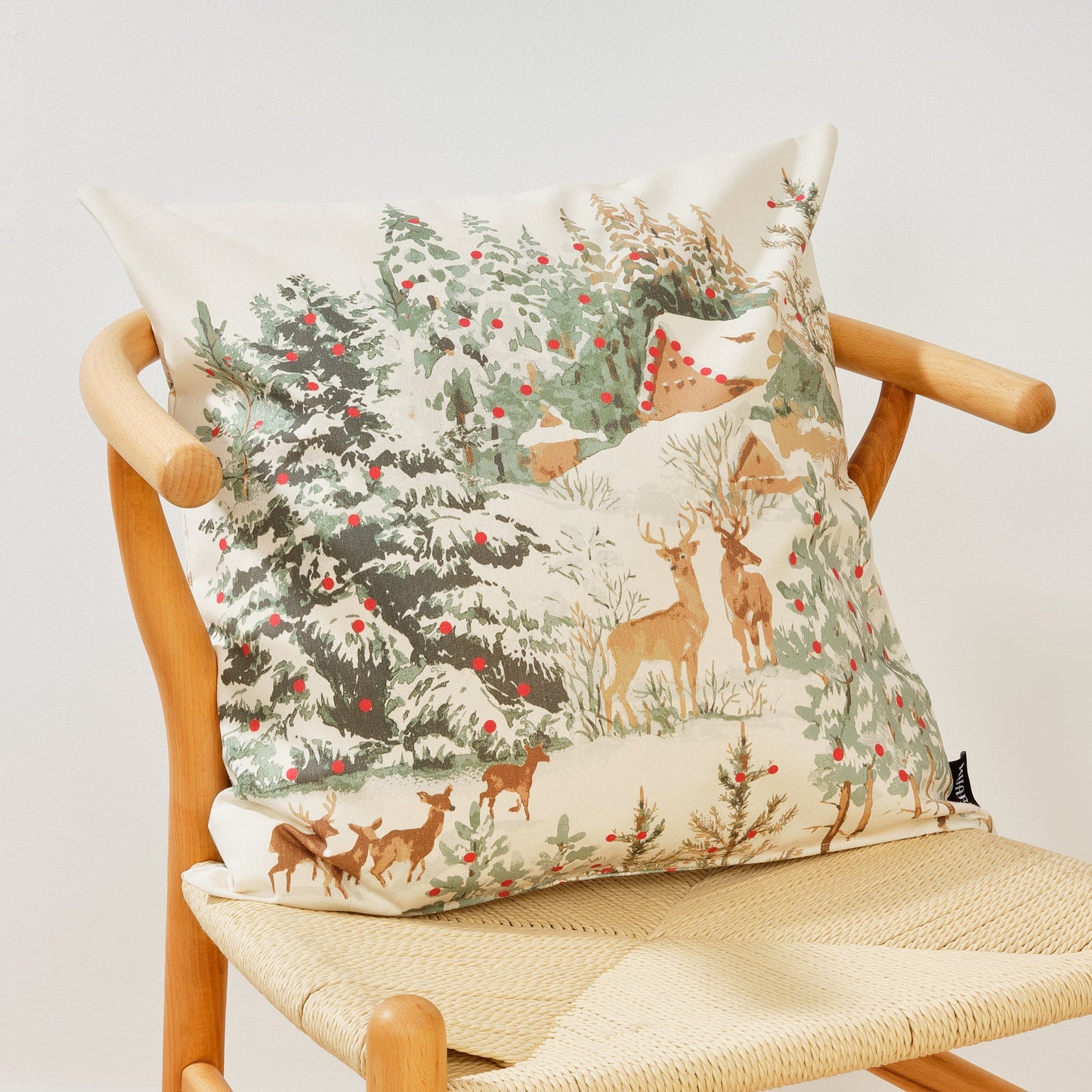 100% cotton cushion cover Christmas Deer A 50x50 cm