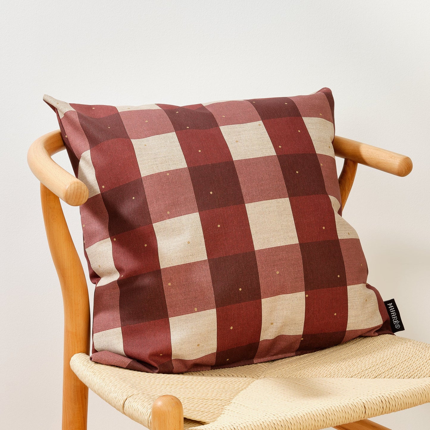 Cushion cover 100% cotton Christmas Mistletoe B 50x50 cm