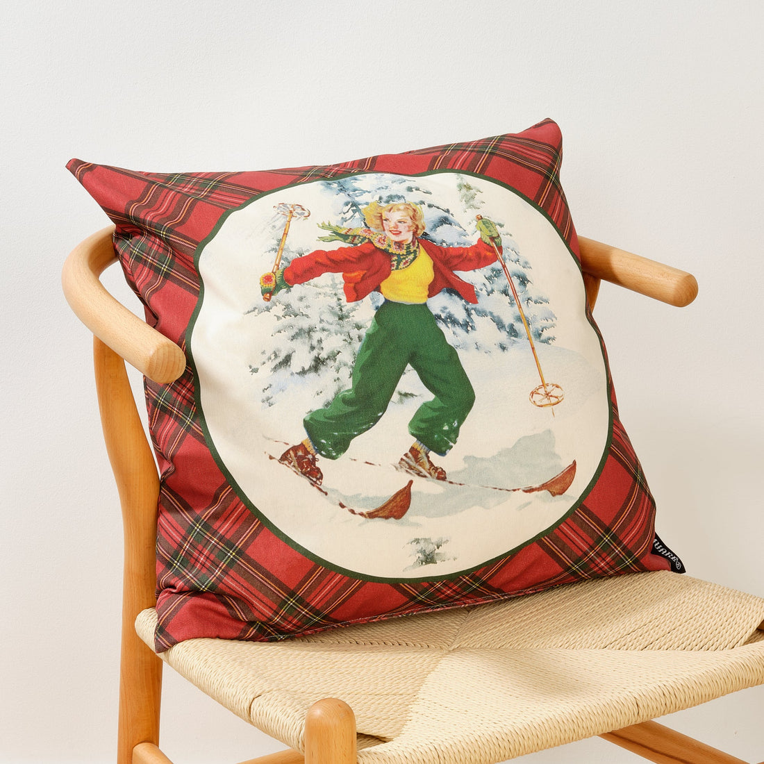 100% cotton cushion cover Christmas Sky A 50x50 cm