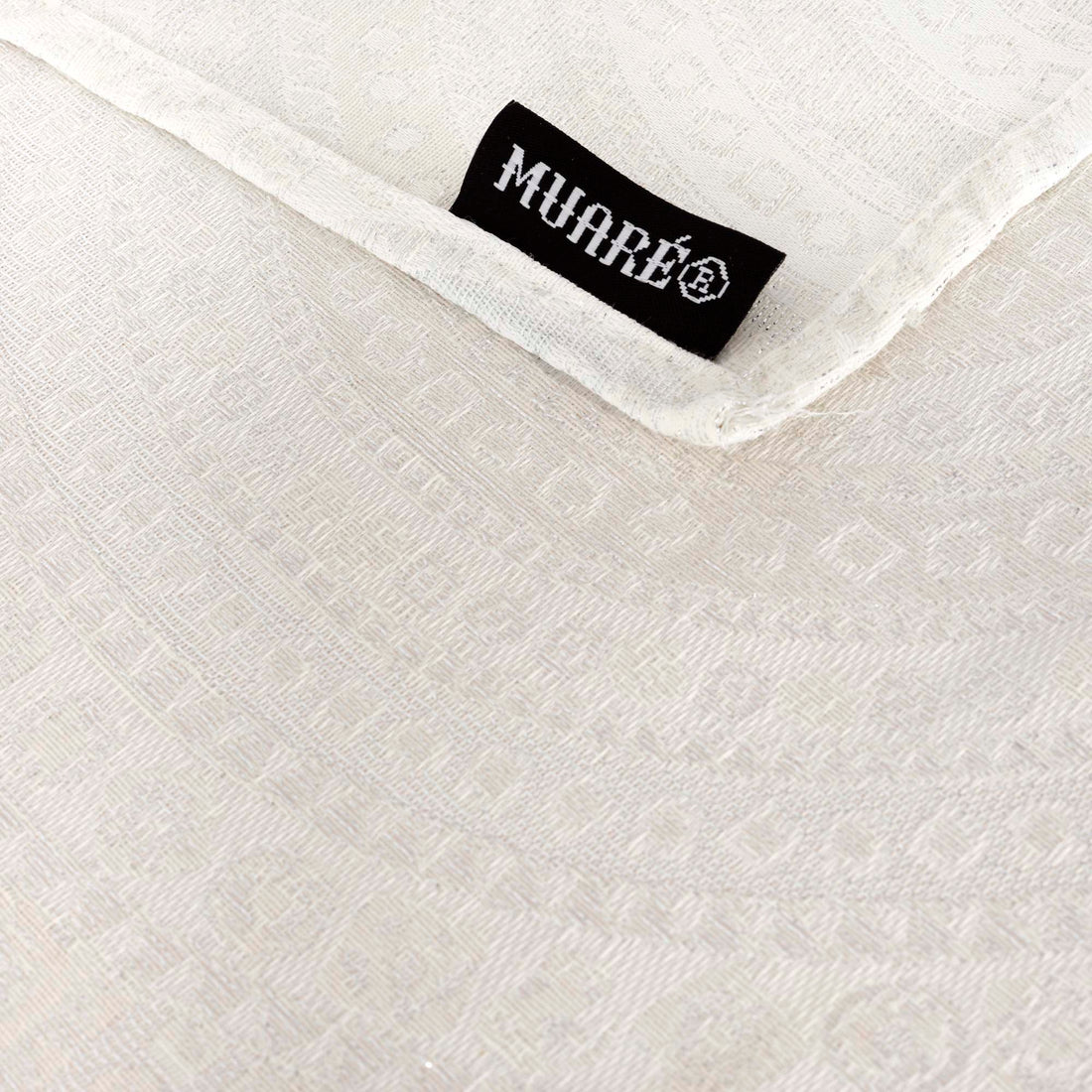 Nappe toucher tissu jacquard R17676 Lurex Argent Naturel