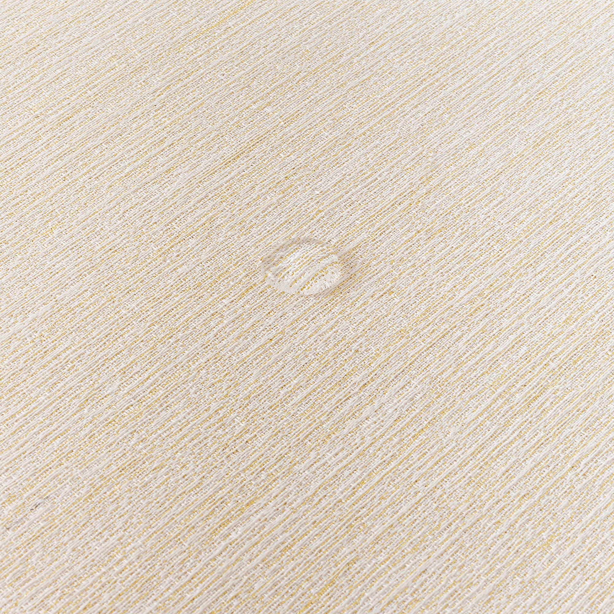 Nappe toucher tissu jacquard R17948 Lurex Or Naturel