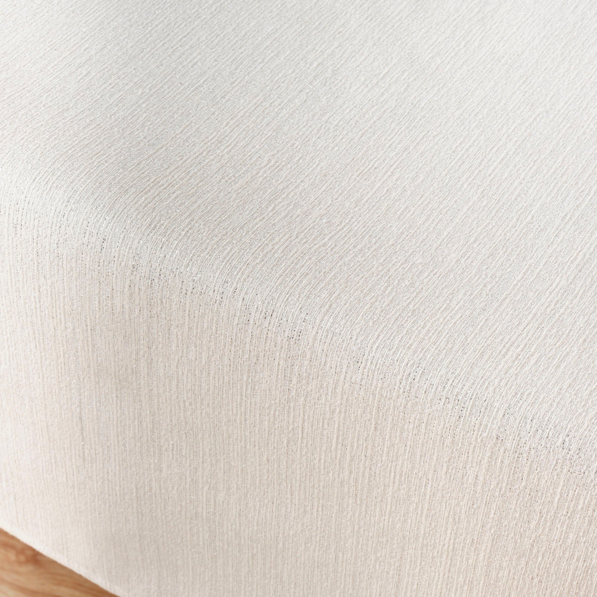 Nappe toucher tissu jacquard R17948 Lurex Argent Naturel