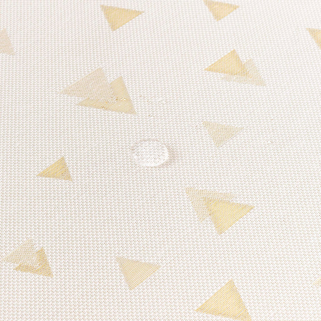 Nappe toucher tissu jacquard R22120 Lurex Or Naturel