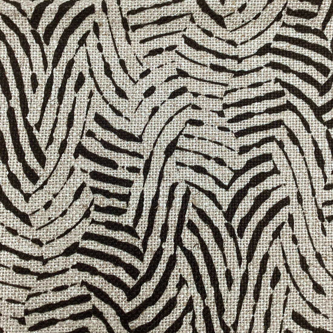 Printed linen viscose fabric per meter GENOVEVA 124 3