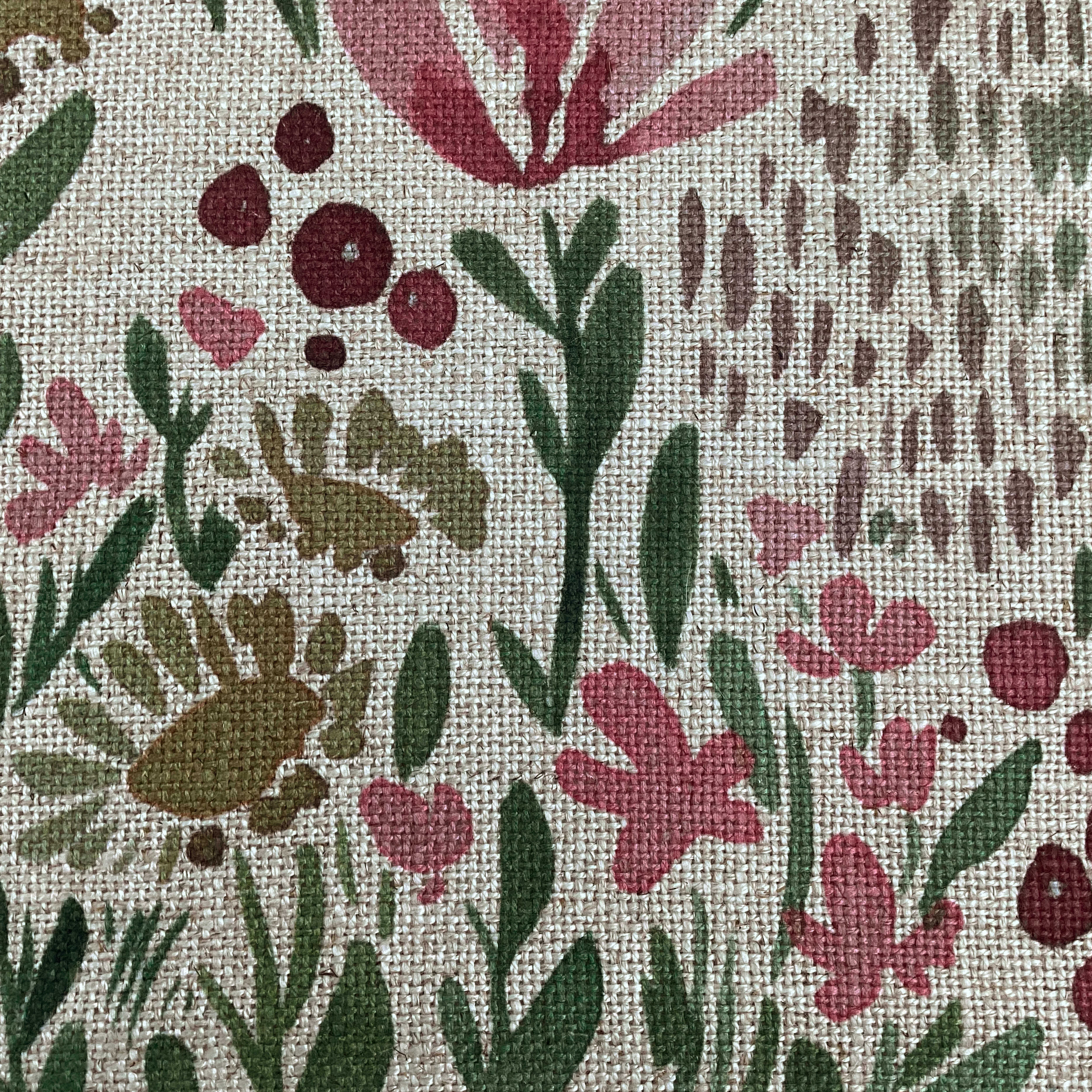 Printed linen viscose fabric per meter LENY 124-5
