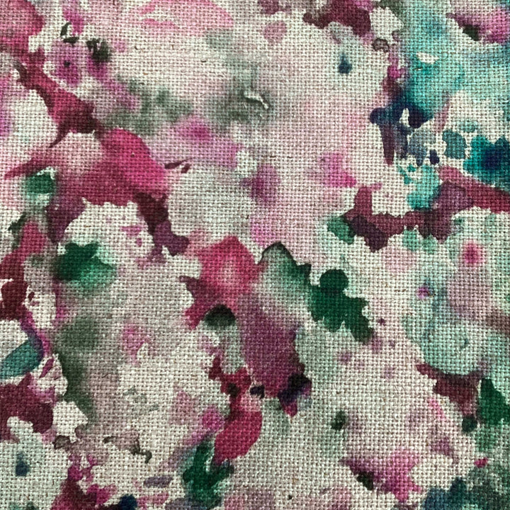 Printed linen viscose fabric per meter MANON 124 5