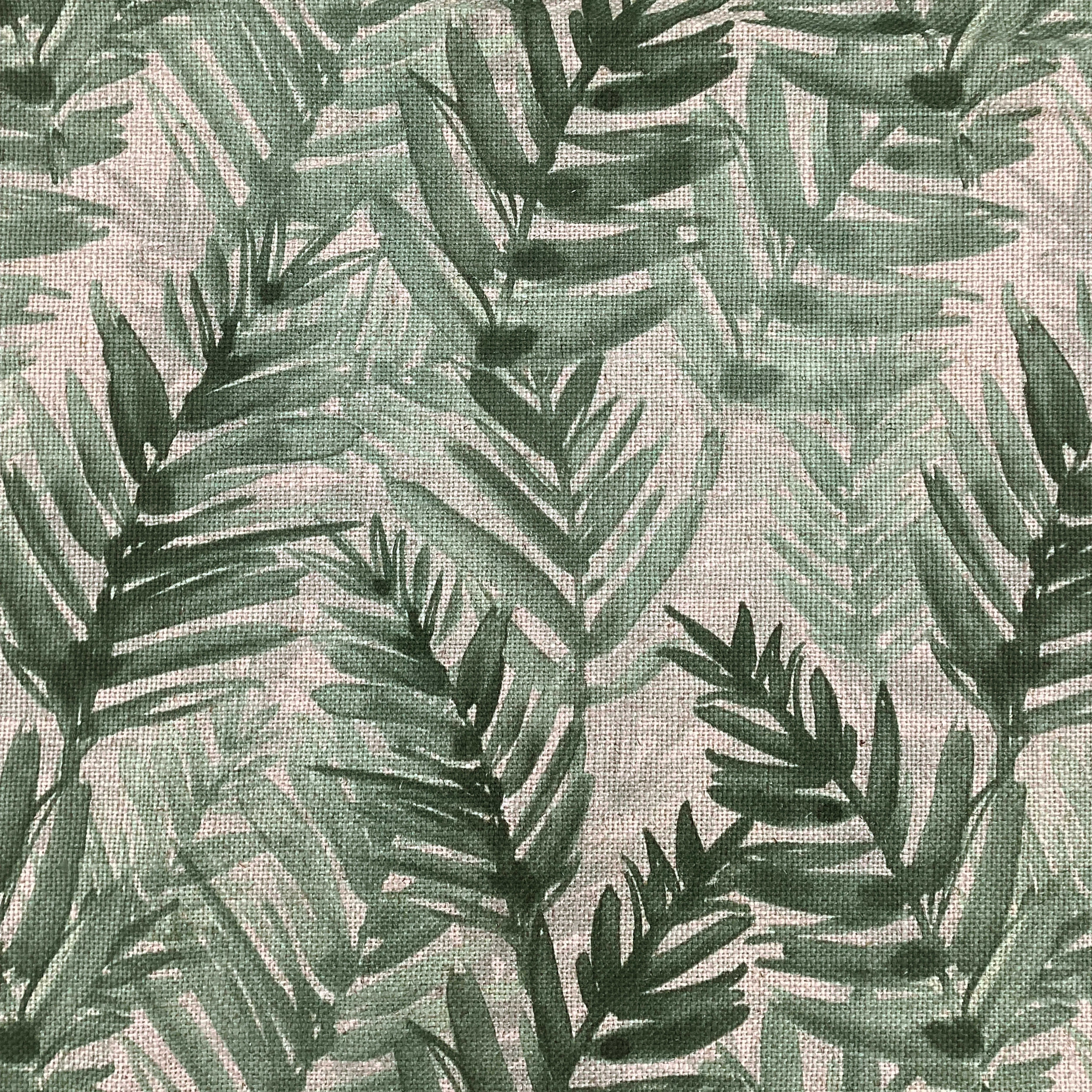 Printed linen viscose fabric by meter NALIN 124 2
