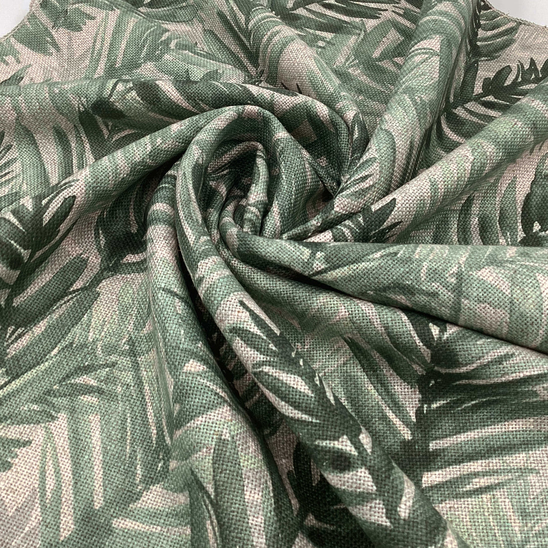 Printed linen viscose fabric by meter NALIN 124 2