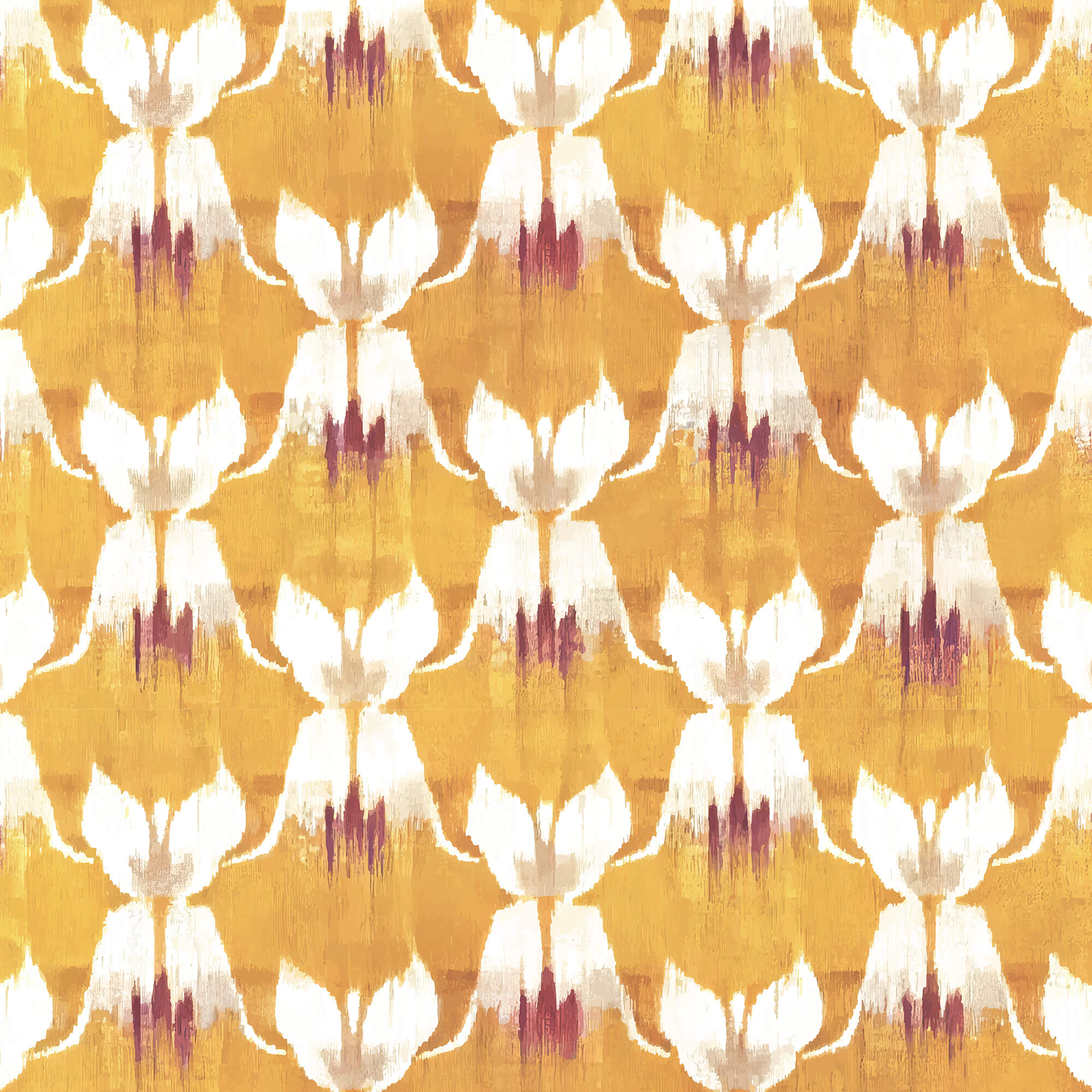 Printed linen viscose fabric per meter NISHA 124 4