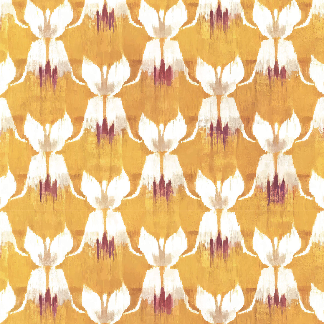 Printed linen viscose fabric per meter NISHA 124 4