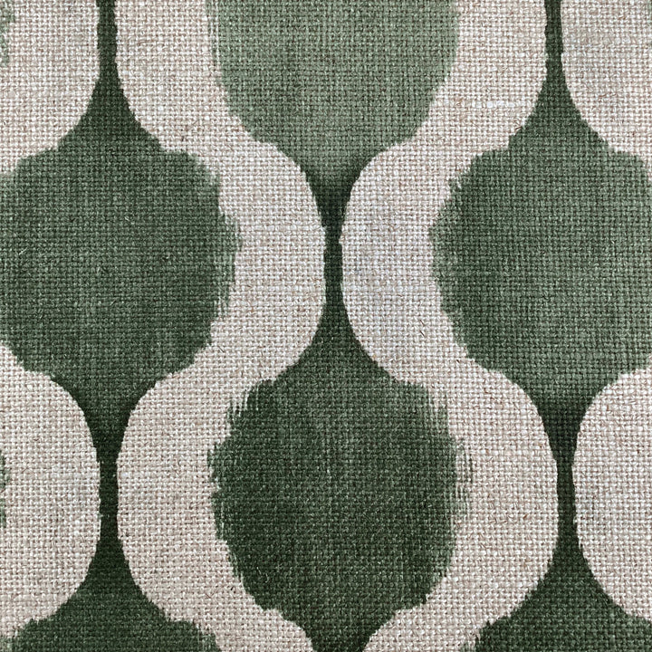 Printed linen viscose fabric per meter NISHA 124 5