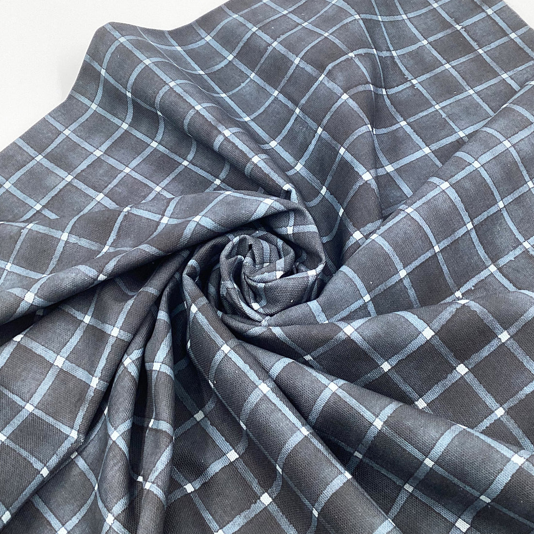 Tela half panamá estampada por metro 100% algodón PALOPA 4 DARK