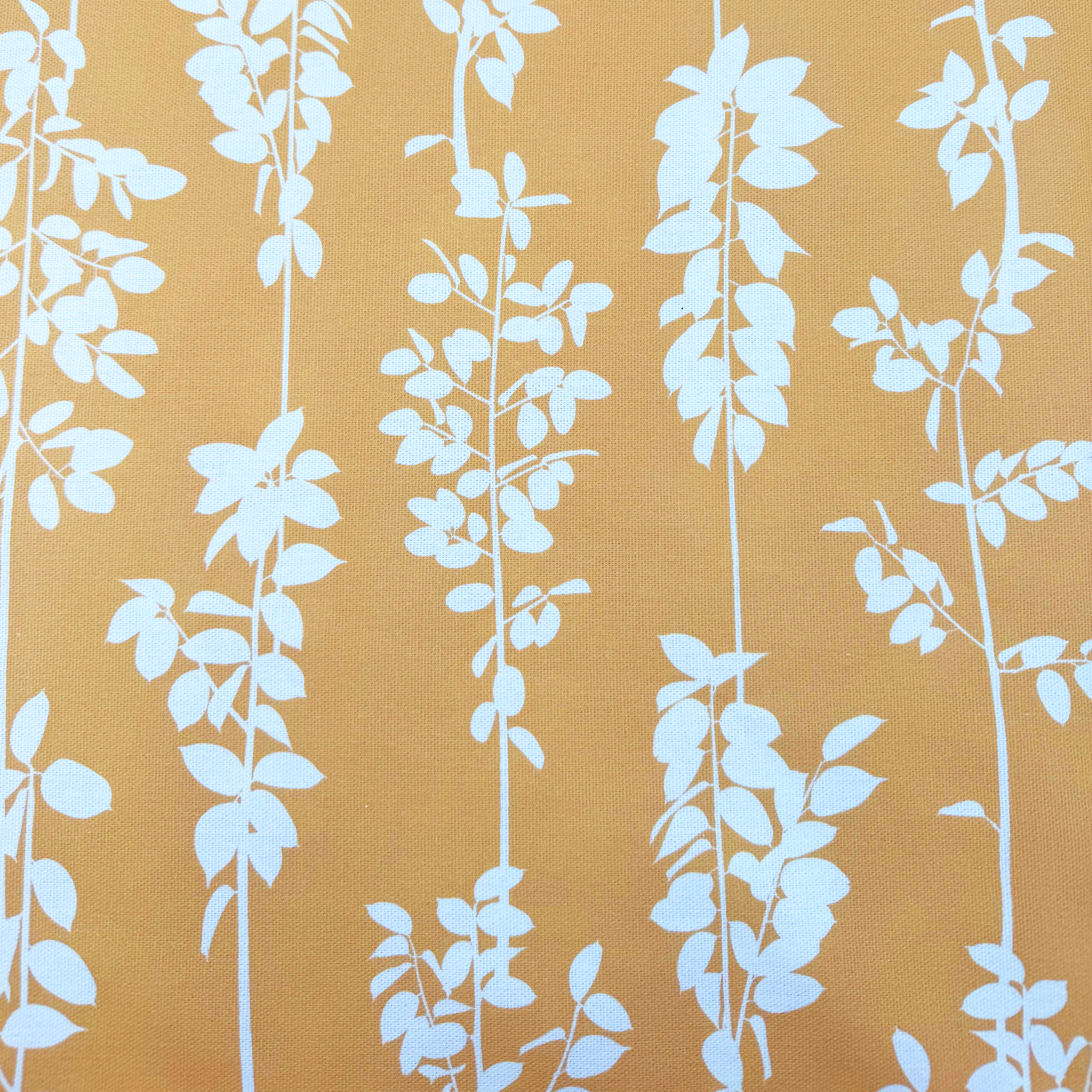 Half panama fabric printed per meter 100% cotton PILU 4 DARK