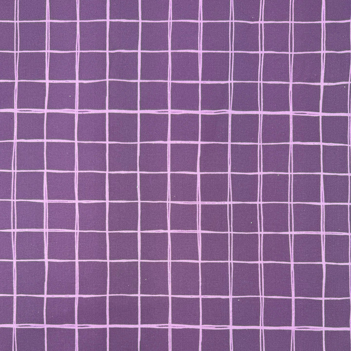 Half panama fabric printed per meter 100% cotton PILU 5 DARK