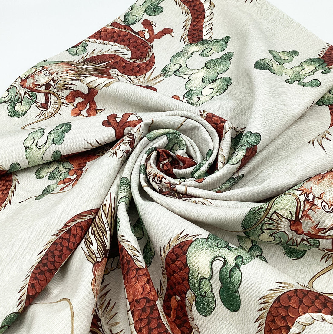 Half panama fabric printed per meter 100% cotton SAIKO 2