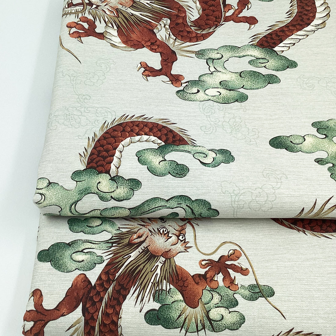 Half panama fabric printed per meter 100% cotton SAIKO 2