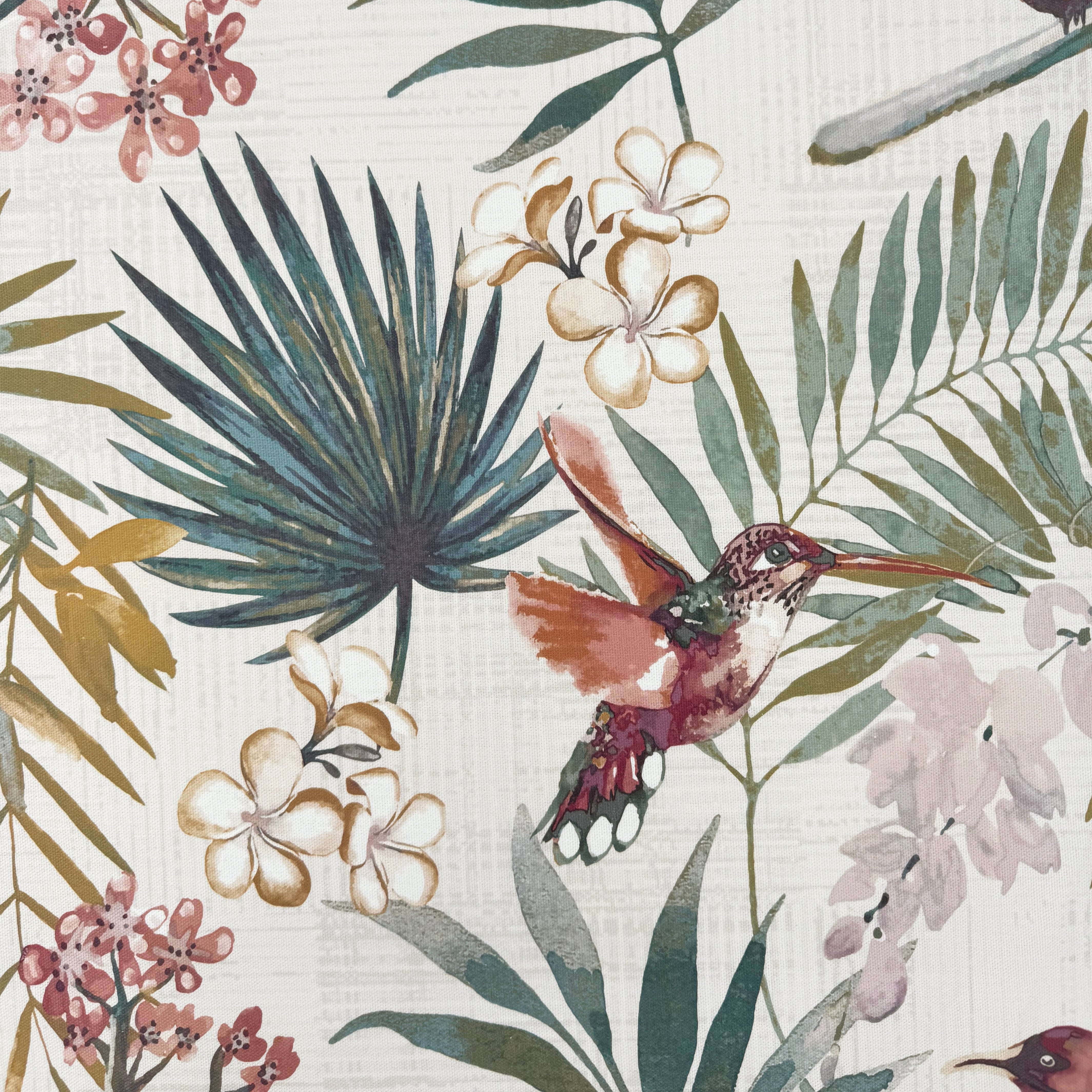 Half panama fabric printed per meter 100% cotton SARALA 1