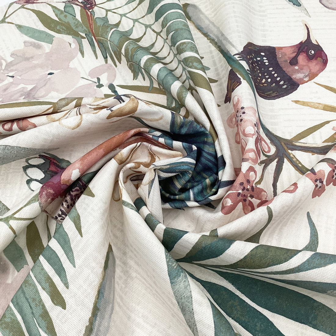 Half panama fabric printed per meter 100% cotton SARALA 1