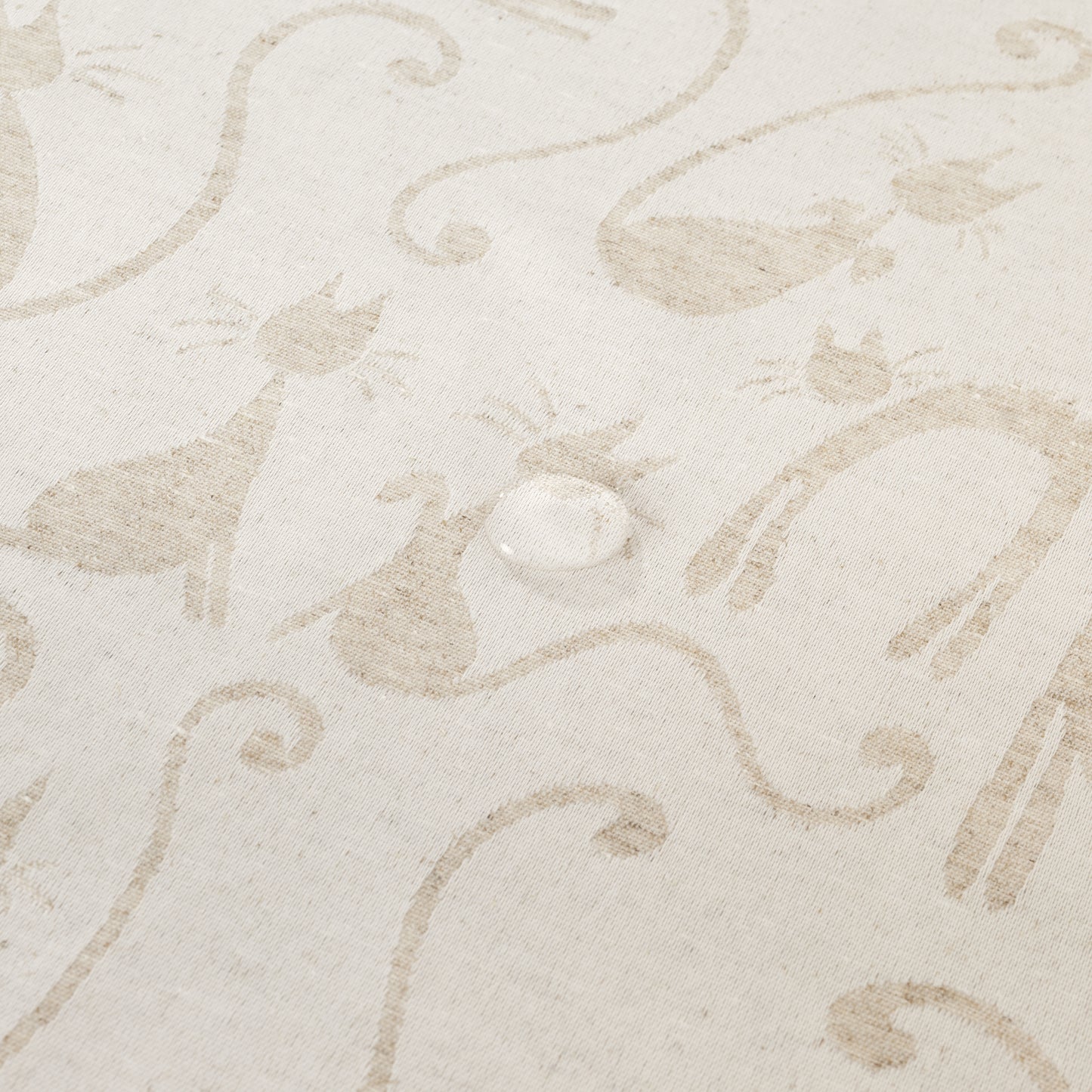 Mantel antimanchas jacquard Acacia 2342 Lino