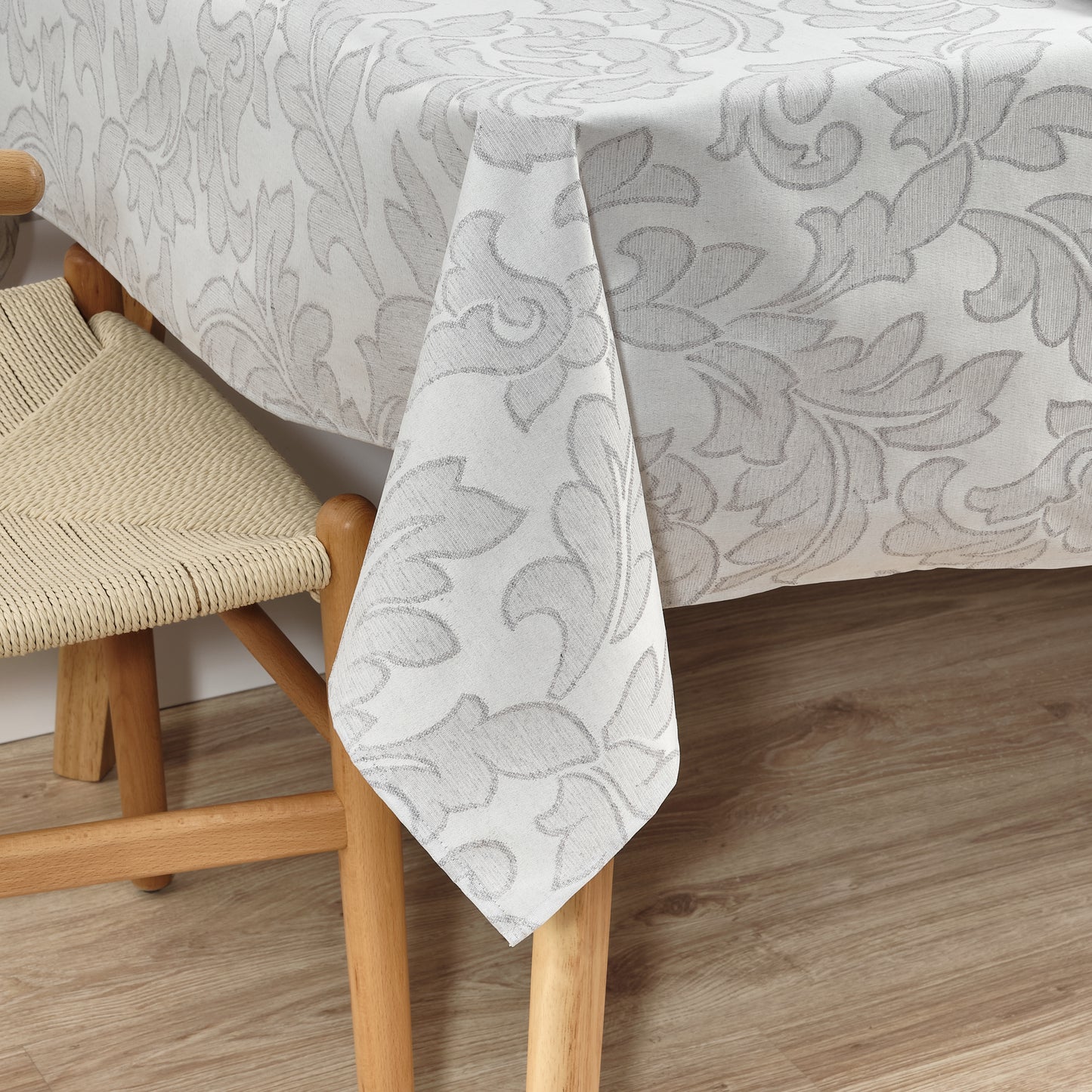 Nappe antitache jacquard acacia 3233 Alma Gris