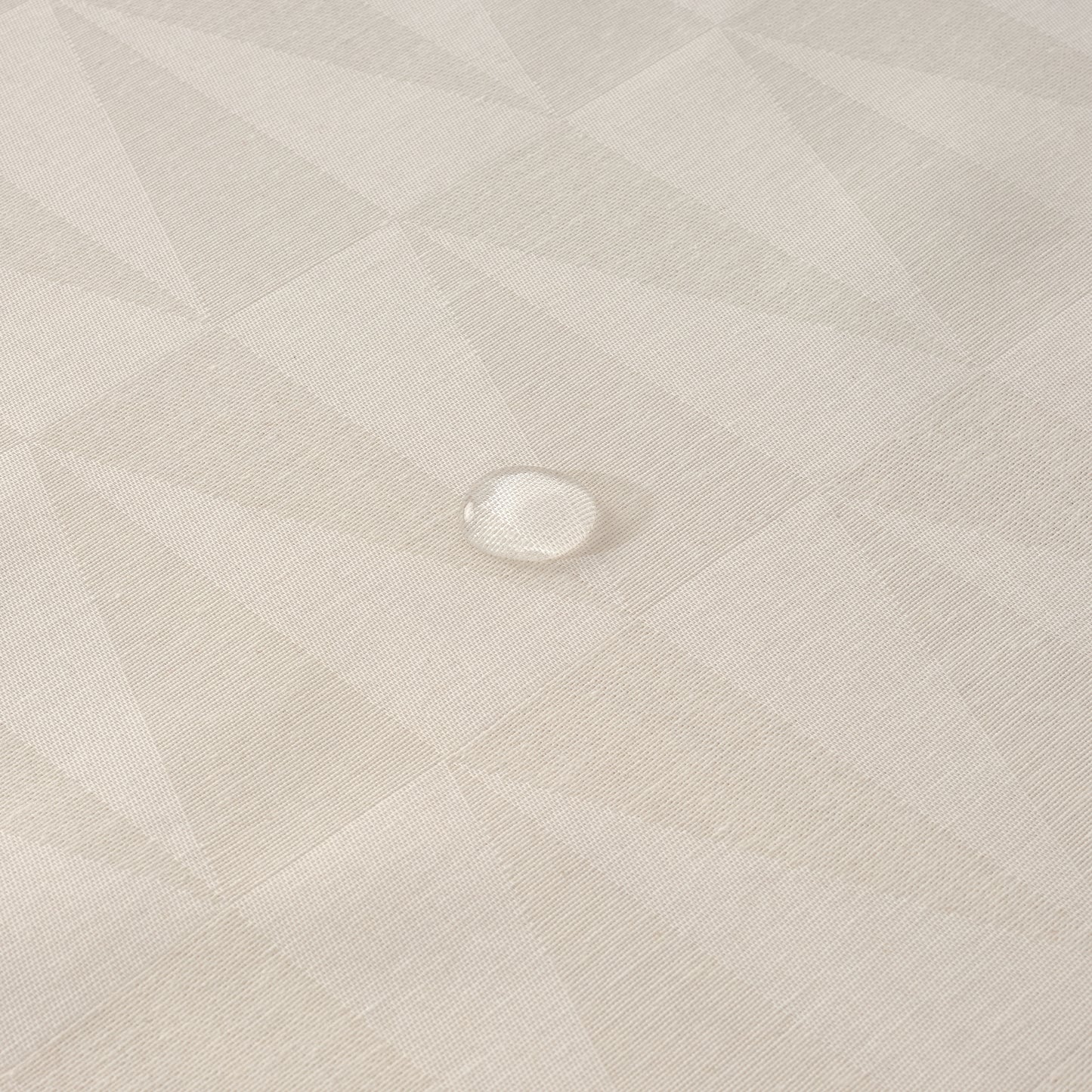 Stain-resistant jacquard tablecloth Alamo 3780 Raw