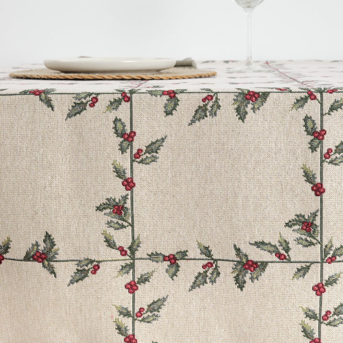Mantel antimanchas premium jacquard 33711B