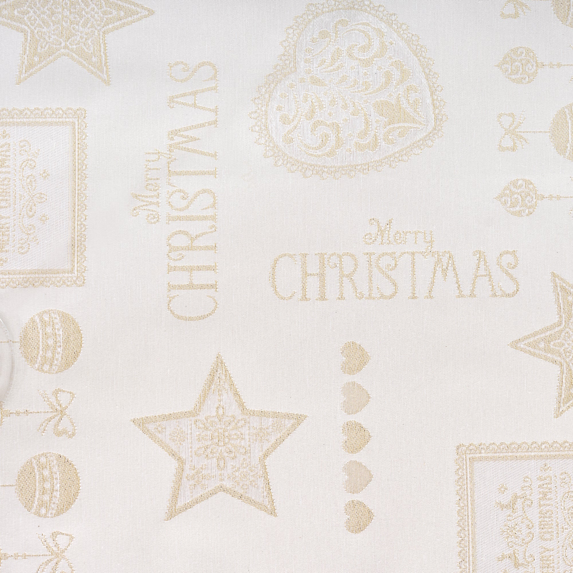 Nappe en tissu jacquard fil doré PSC4732A