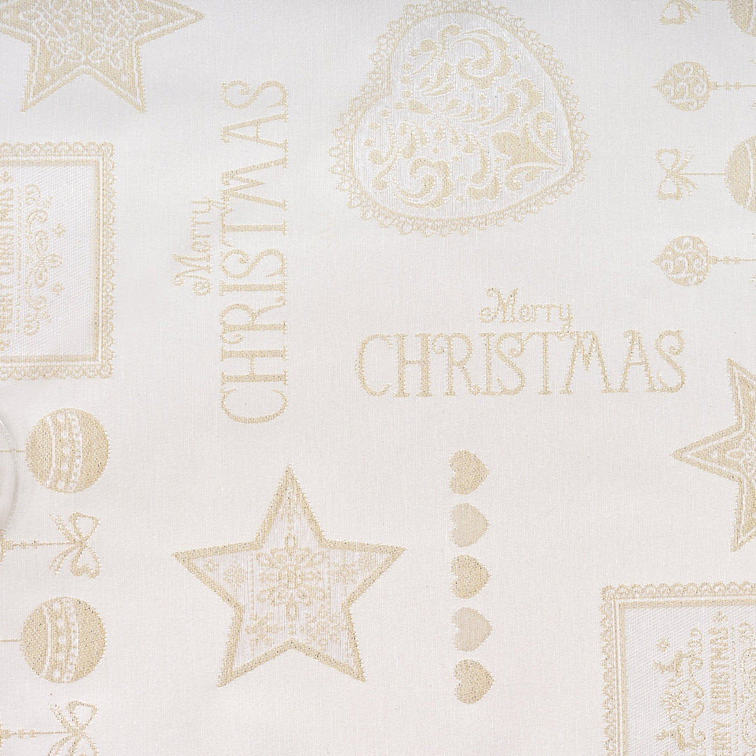 Nappe en tissu jacquard fil doré PSC4732A
