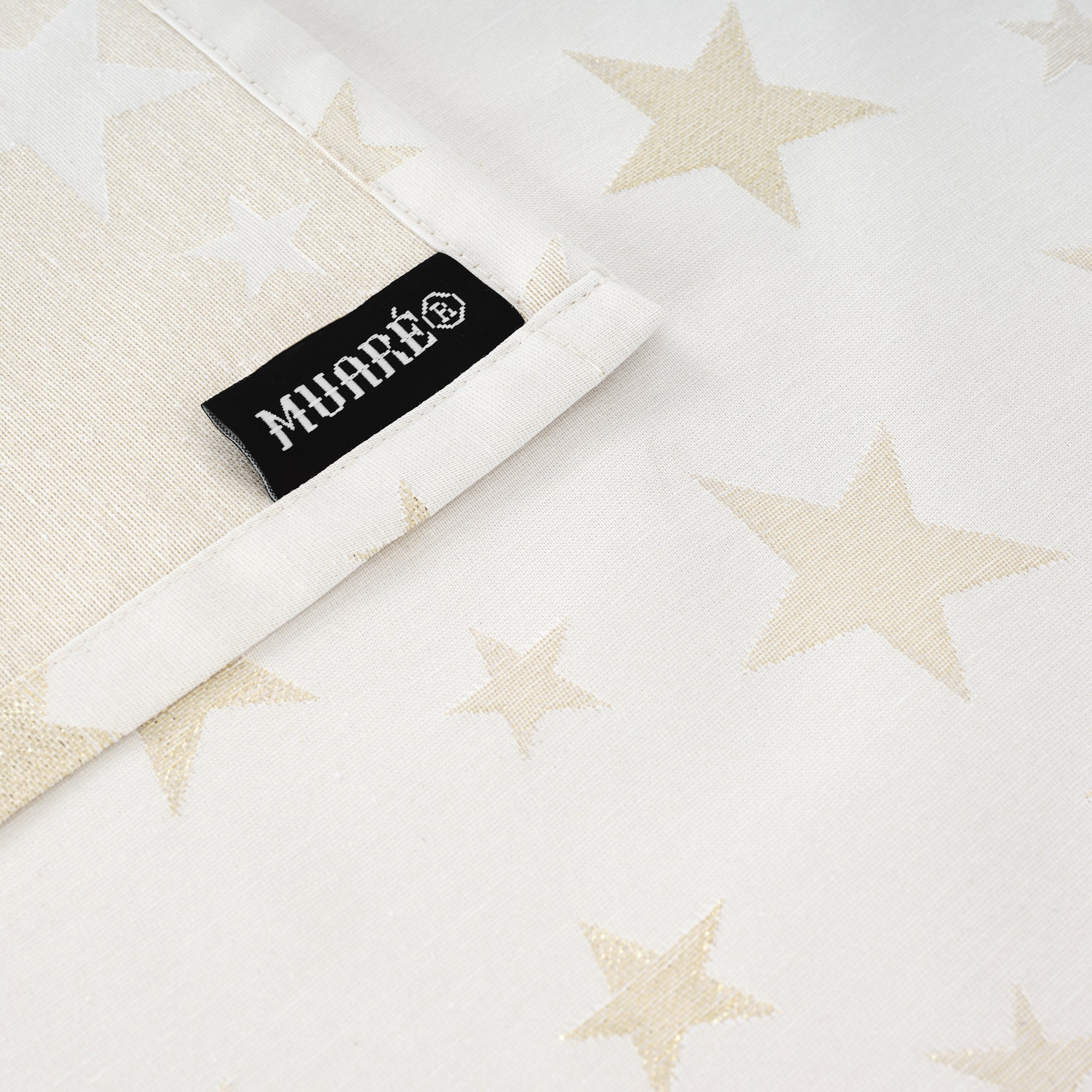 Nappe en tissu jacquard fil doré PSC4736A