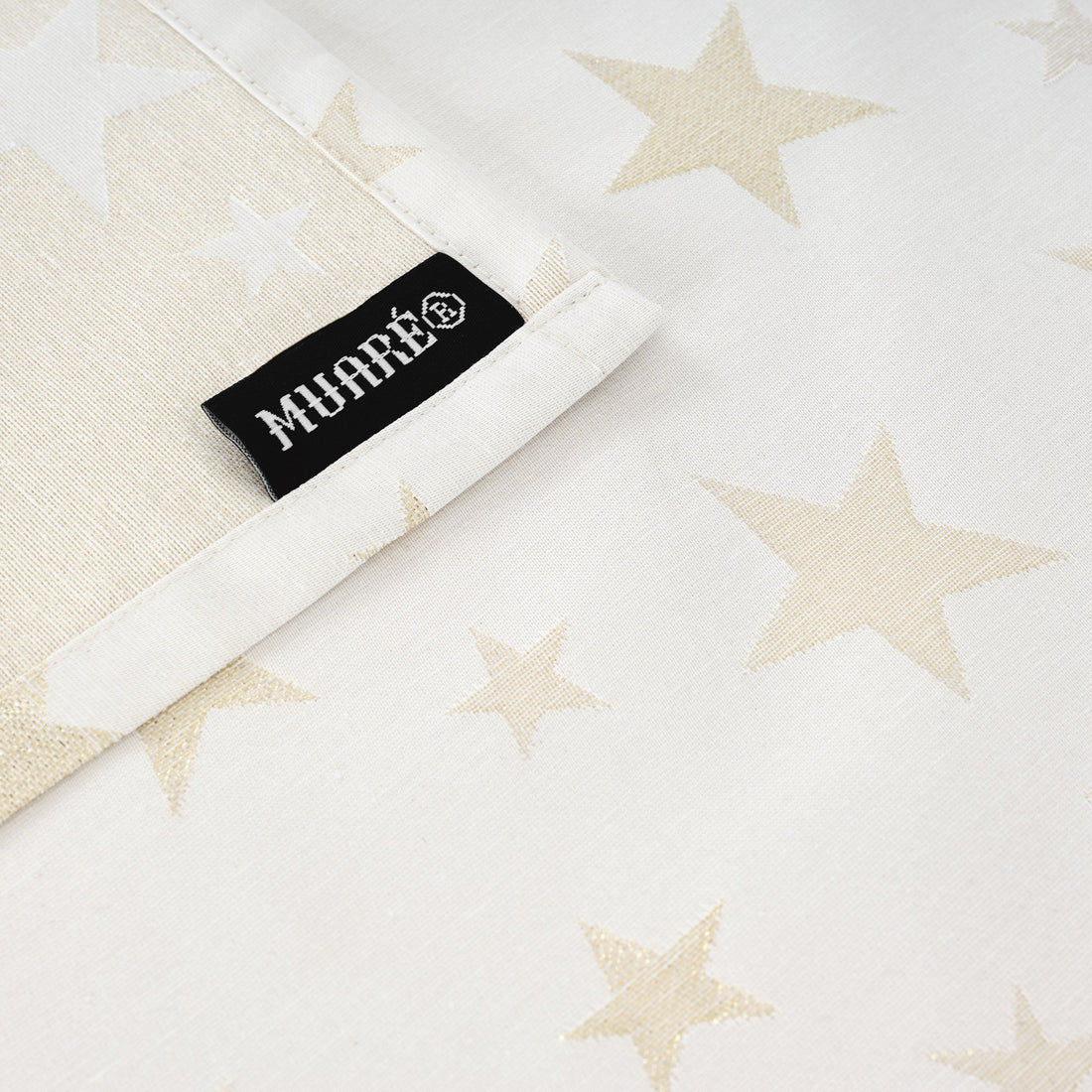 Nappe en tissu jacquard fil doré PSC4736A