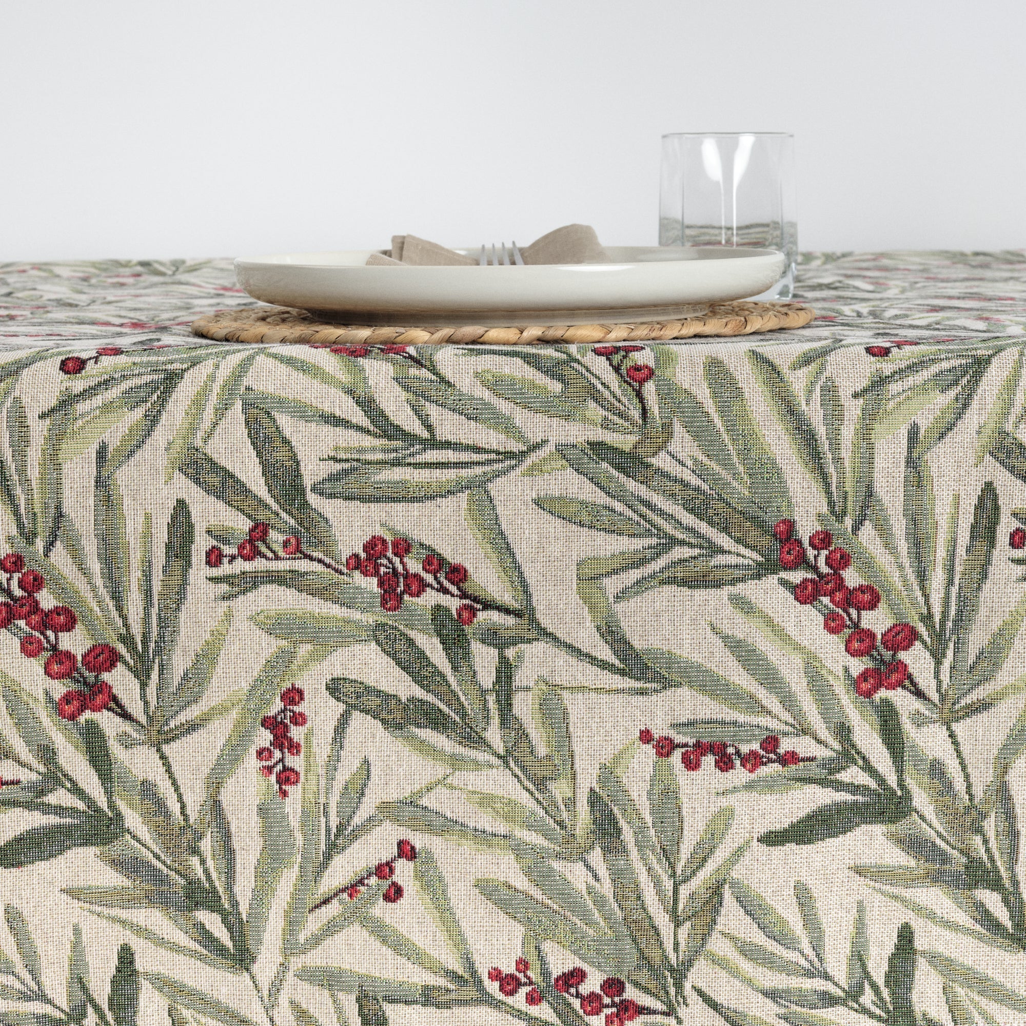 Mantel antimanchas premium jacquard 33721