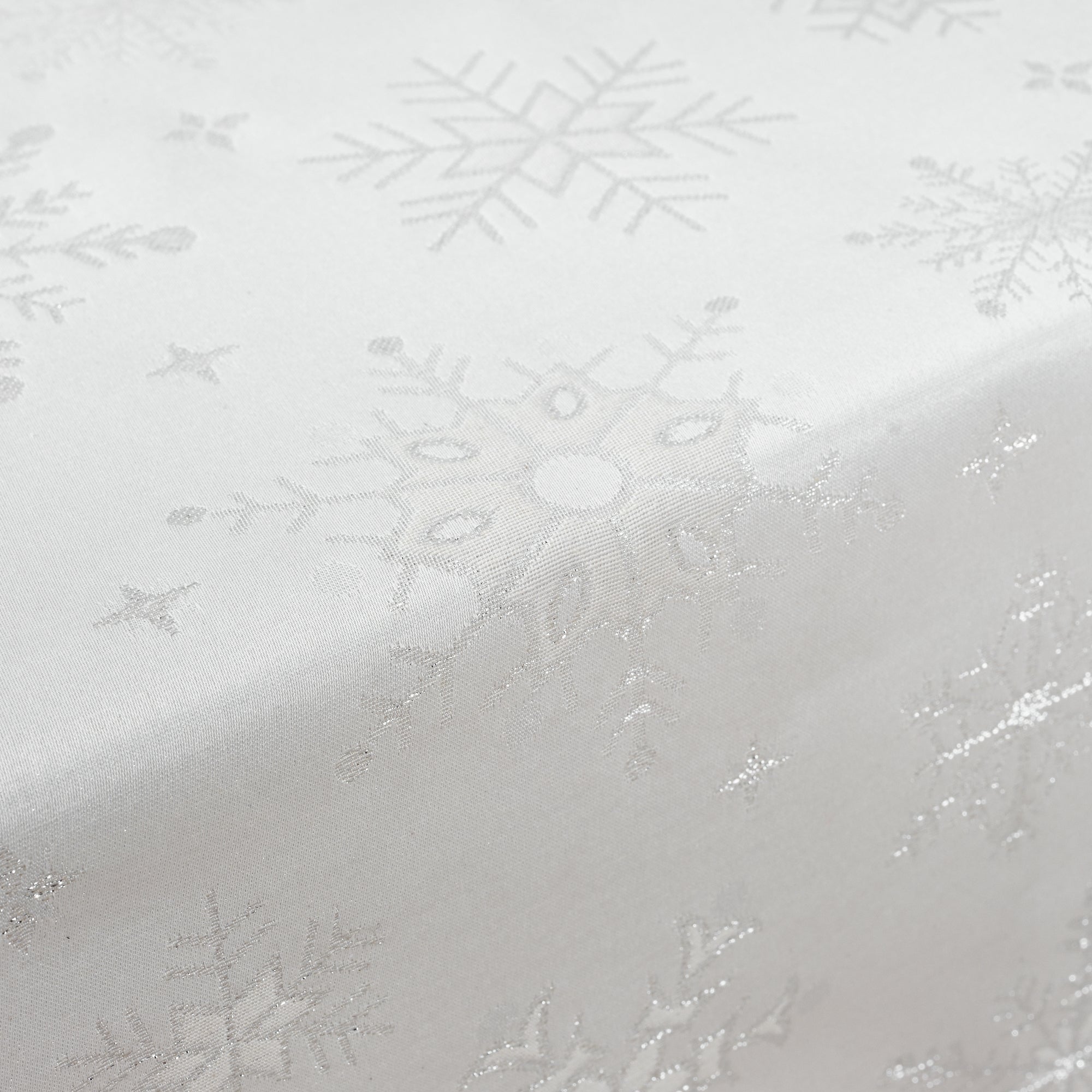 Nappe en tissu jacquard fil argent PSC4821