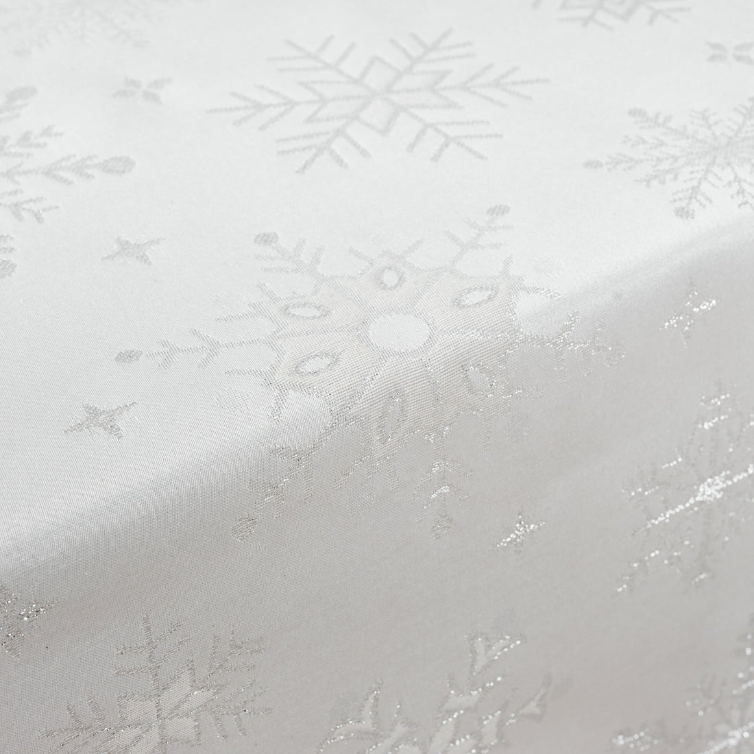 Nappe en tissu jacquard fil argent PSC4821