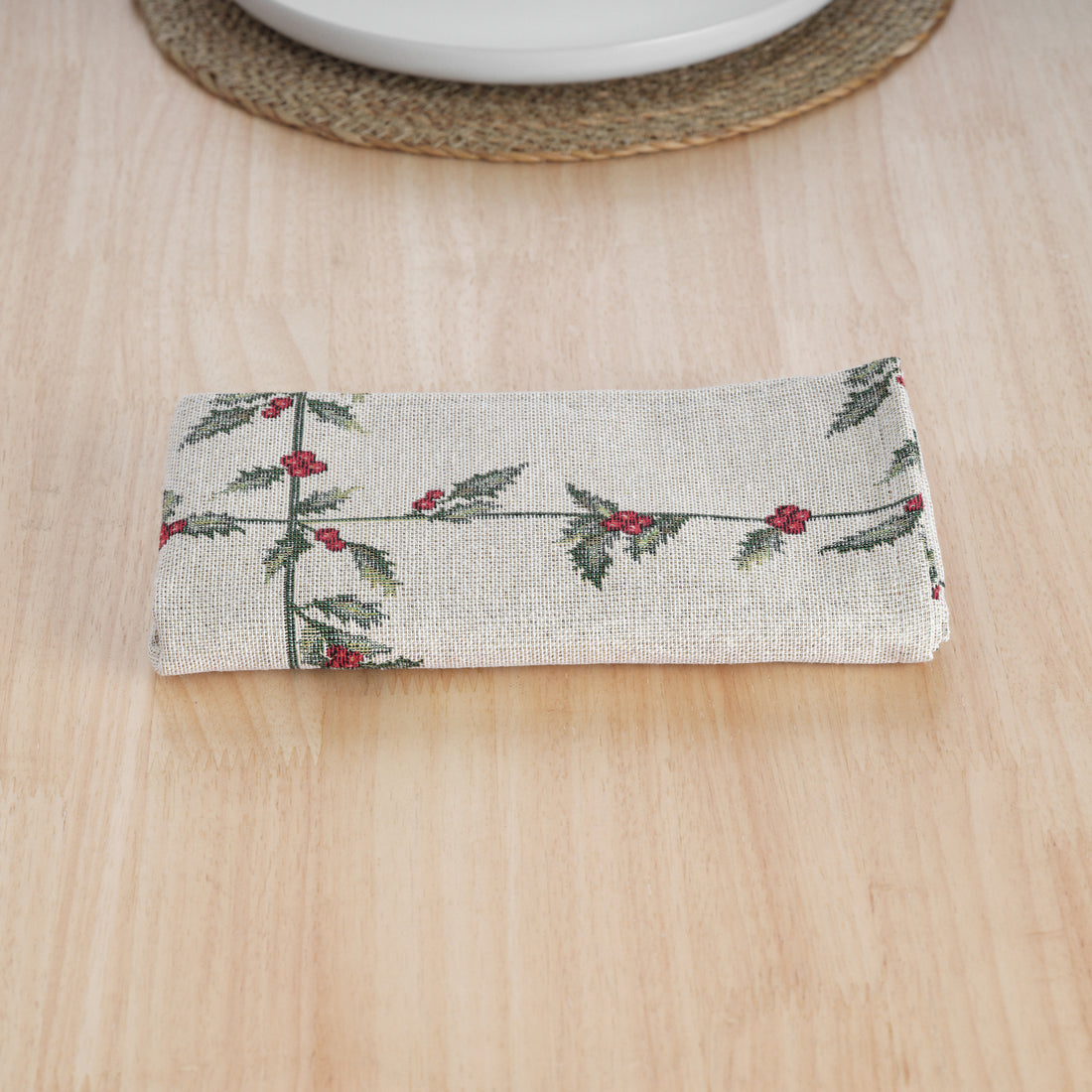 Lot de 2 serviettes jacquard 33711B 45x45 cm
