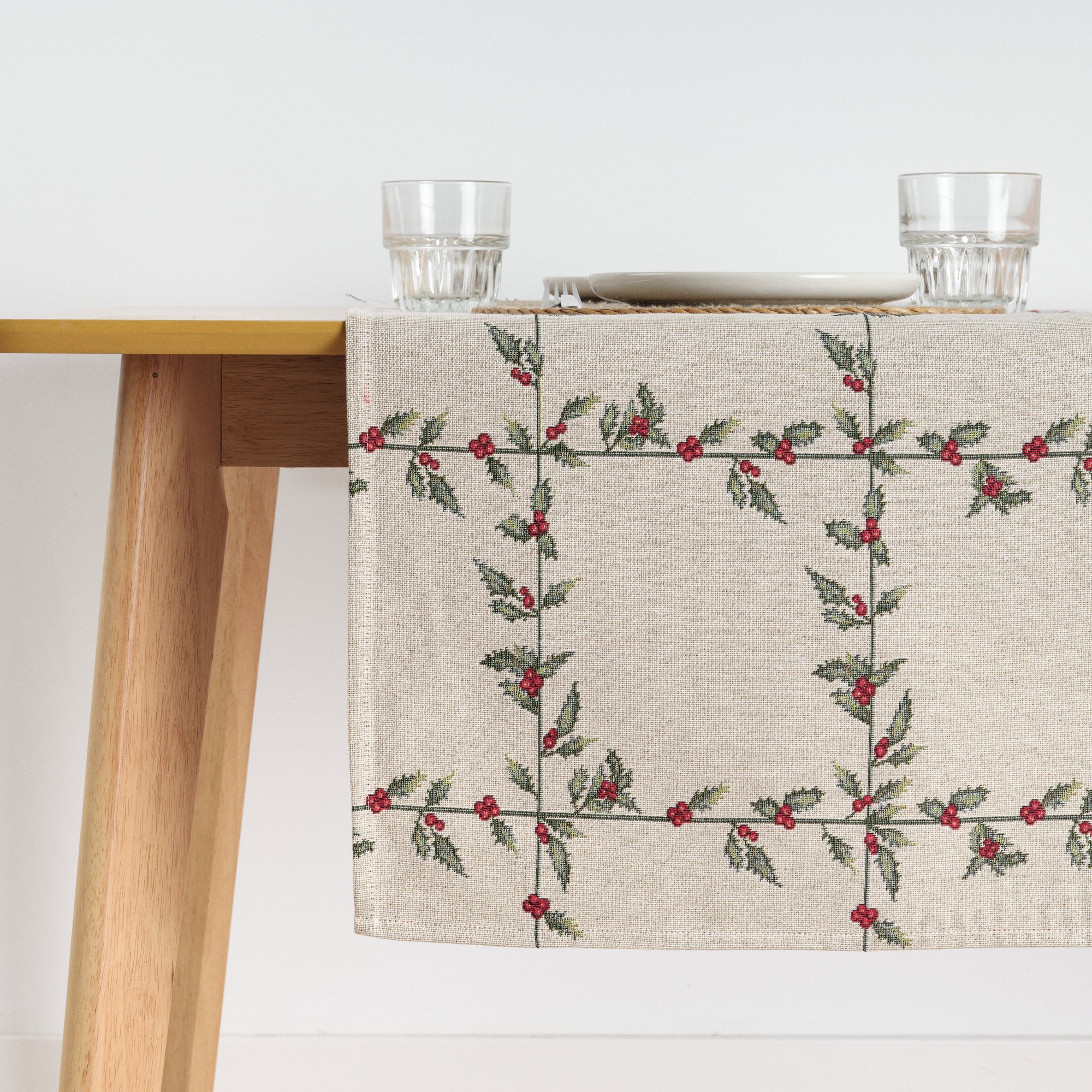 Chemin de table jacquard 33711B 45x140 cm